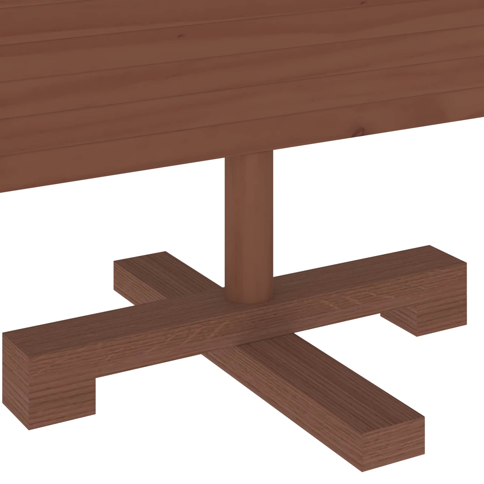 Albero di Natale in legno KOTKA 90 cm Legno Massello di Pino