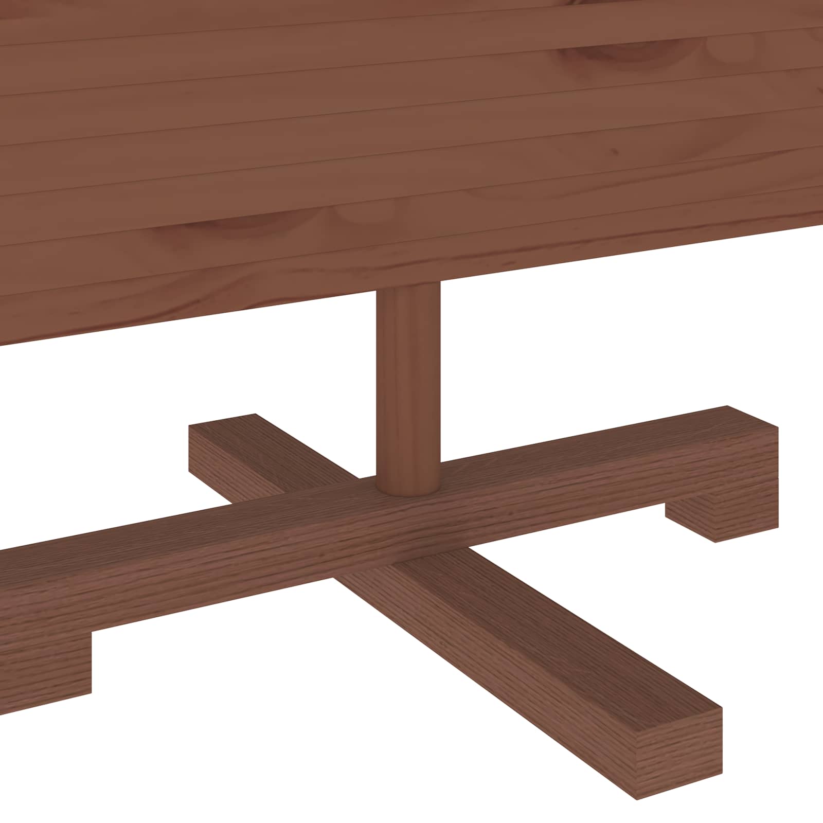Albero di Natale in legno KOTKA 120 cm Legno Massello di Pino