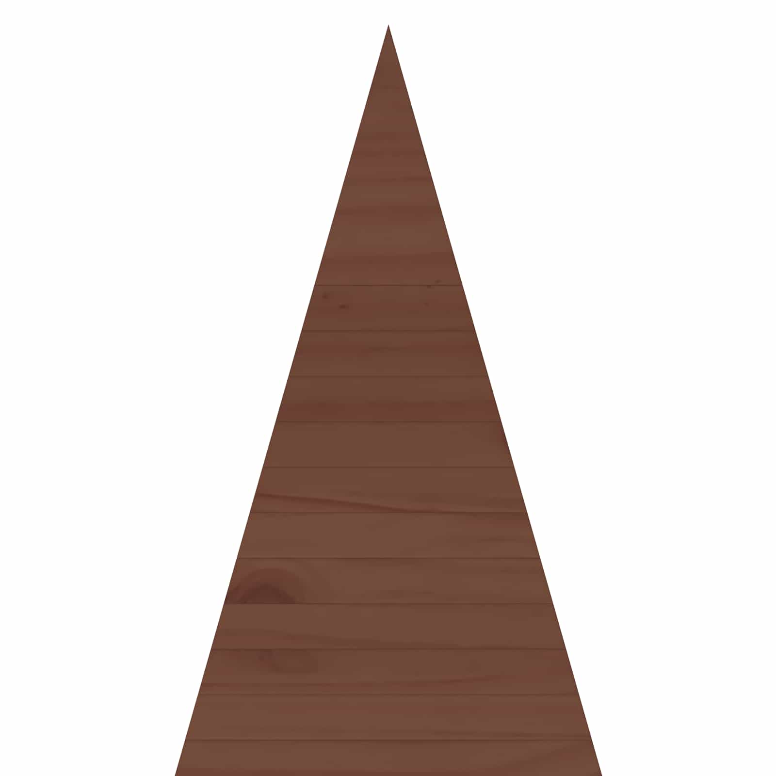 Albero di Natale in legno KOTKA 120 cm Legno Massello di Pino