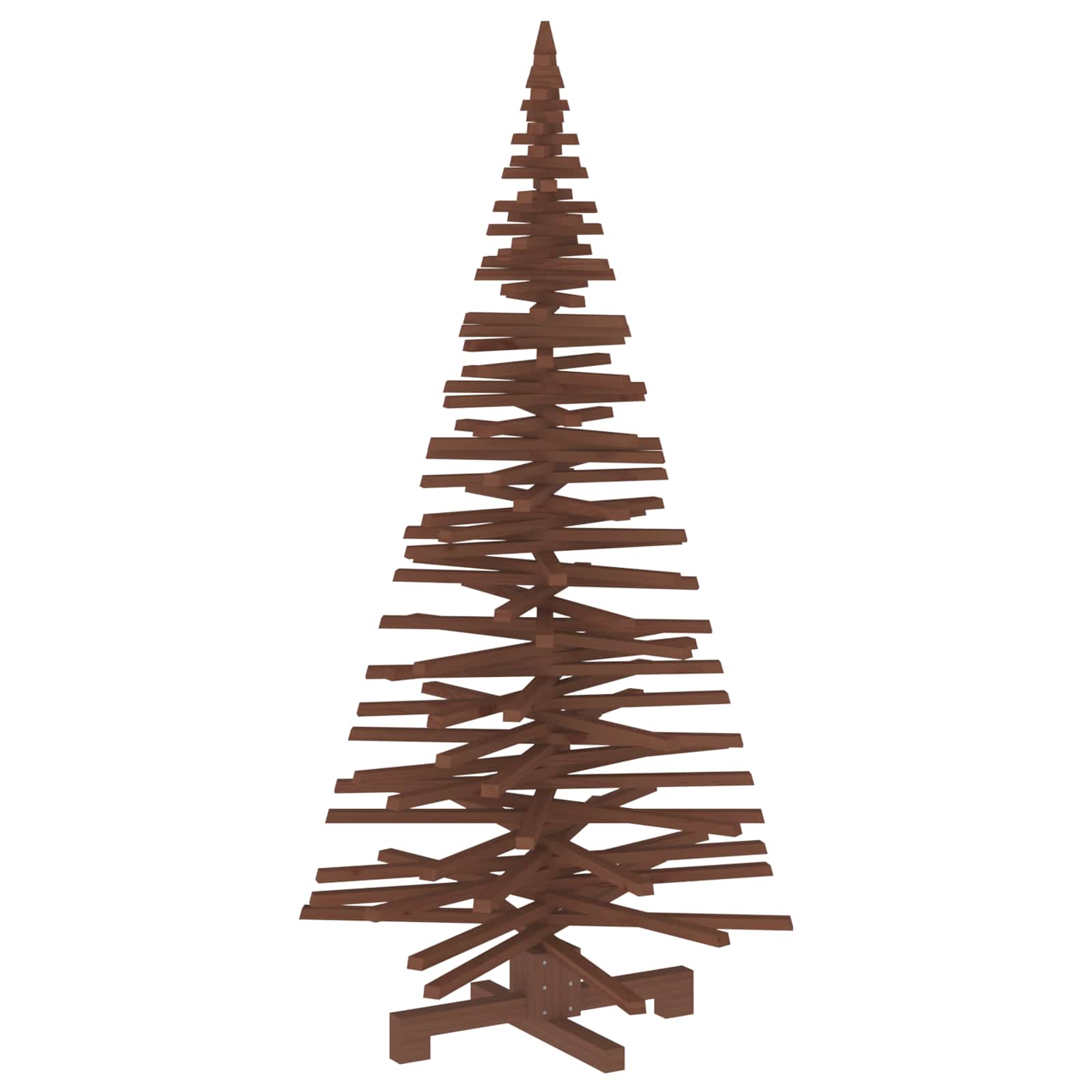 Albero di Natale in legno KOTKA 180 cm Legno Massello di Pino