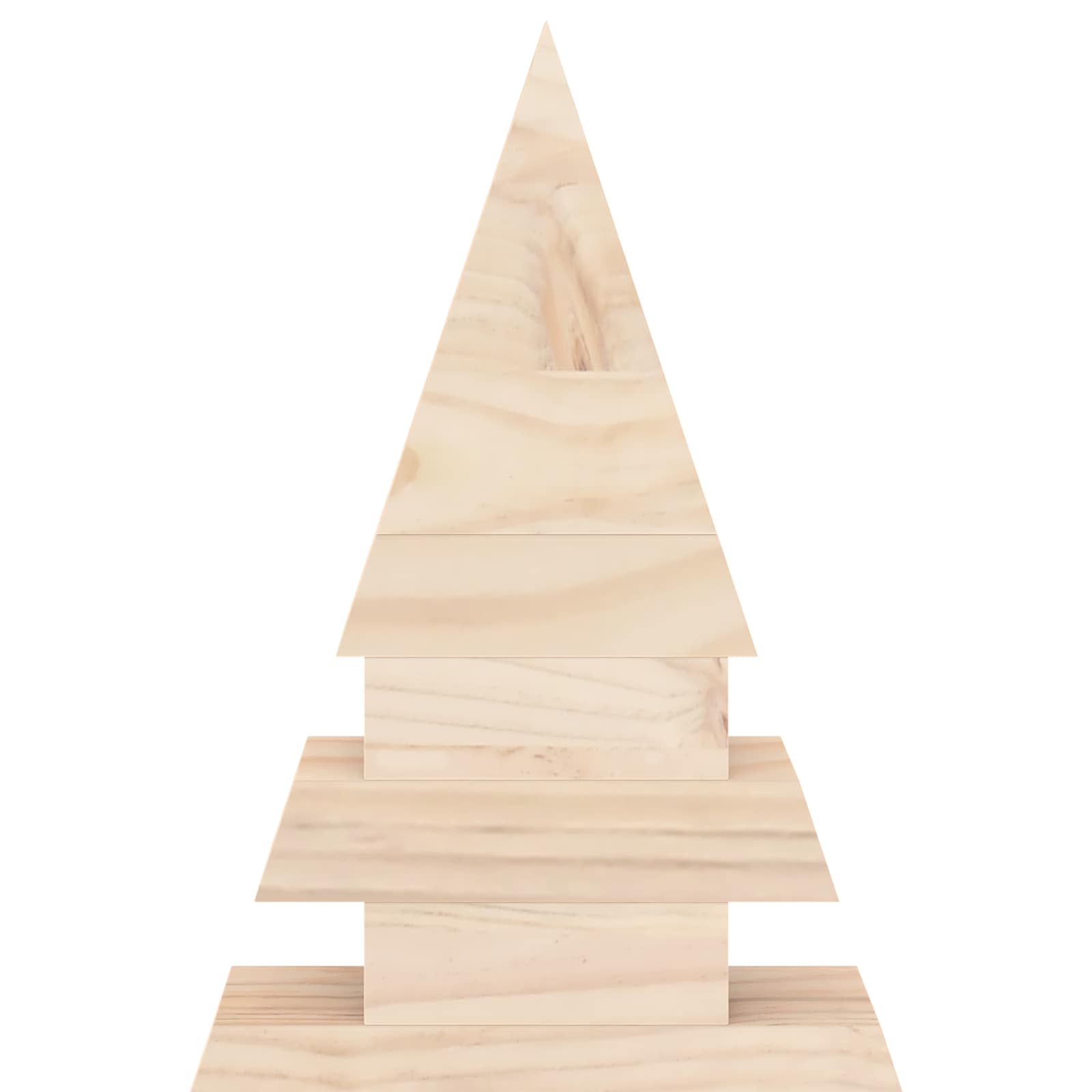 Albero di Natale in legno KOTKA 60 cm Legno Massello di Pino