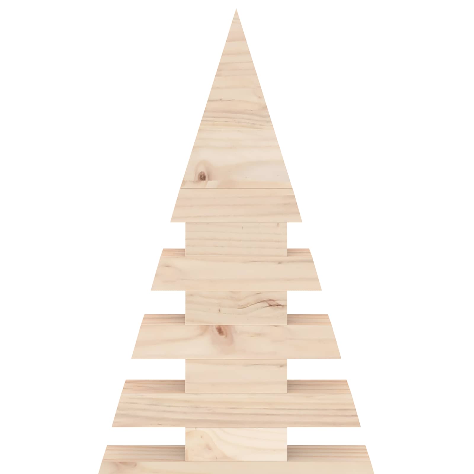 Albero di Natale in legno KOTKA 120 cm Legno Massello di Pino