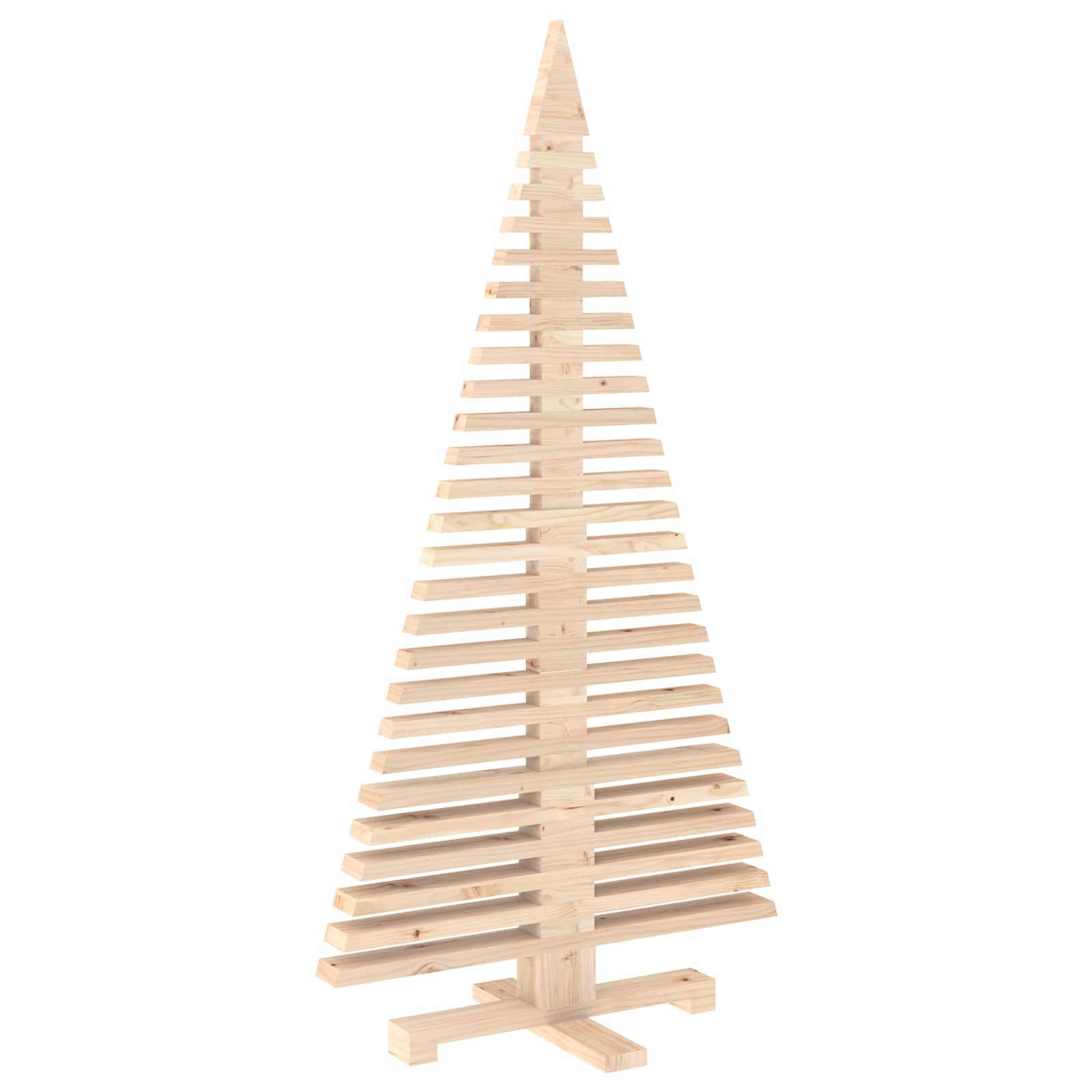 Albero di Natale in legno KOTKA 150 cm Legno Massello di Pino
