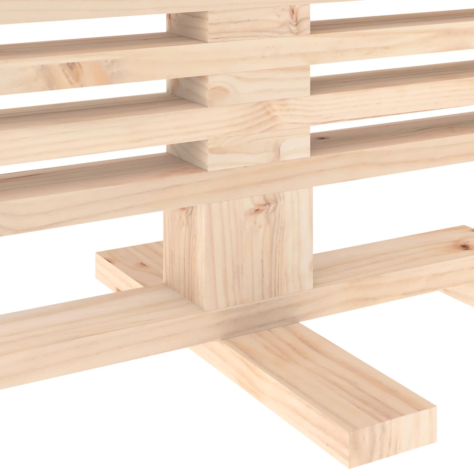 Albero di Natale in legno KOTKA 150 cm Legno Massello di Pino