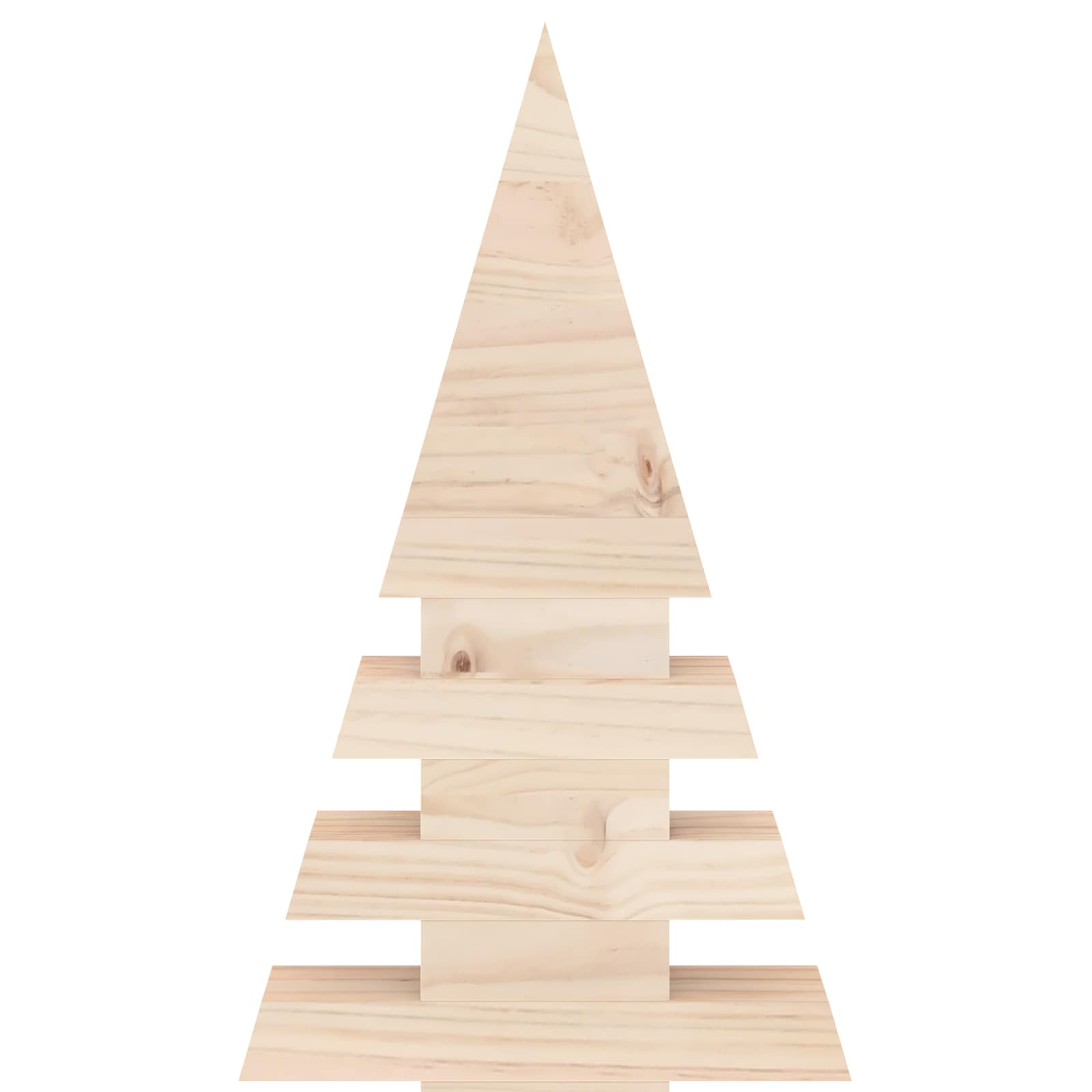 Albero di Natale in legno KOTKA 150 cm Legno Massello di Pino