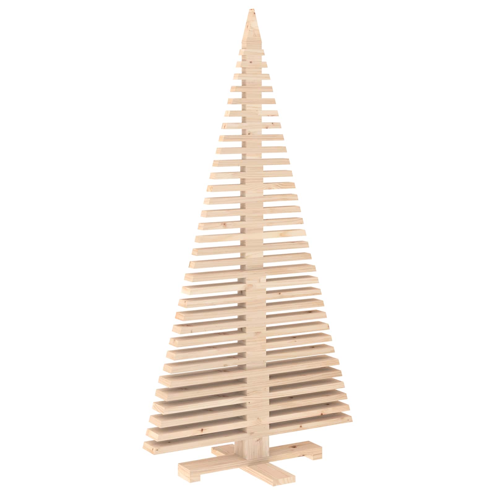 Albero di Natale in legno KOTKA 180 cm Legno Massello di Pino