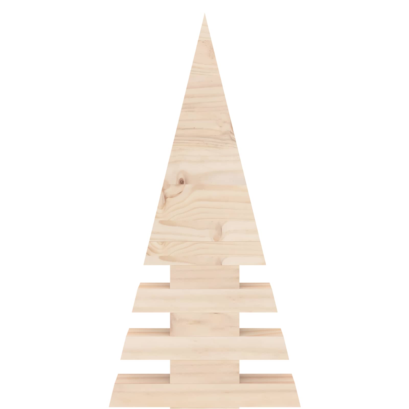 Albero di Natale in legno KOTKA 240 cm Legno Massello di Pino