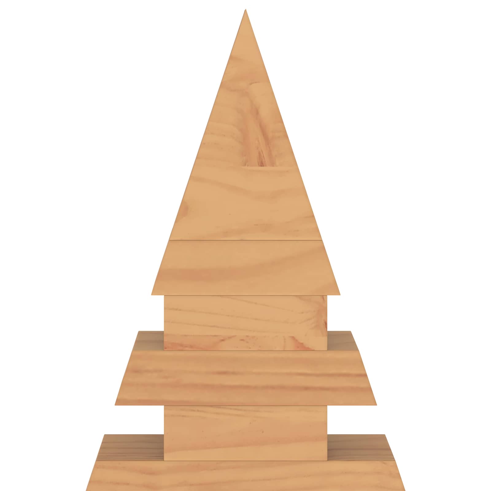 Albero di Natale in legno KOTKA 60 cm Legno Massello di Pino