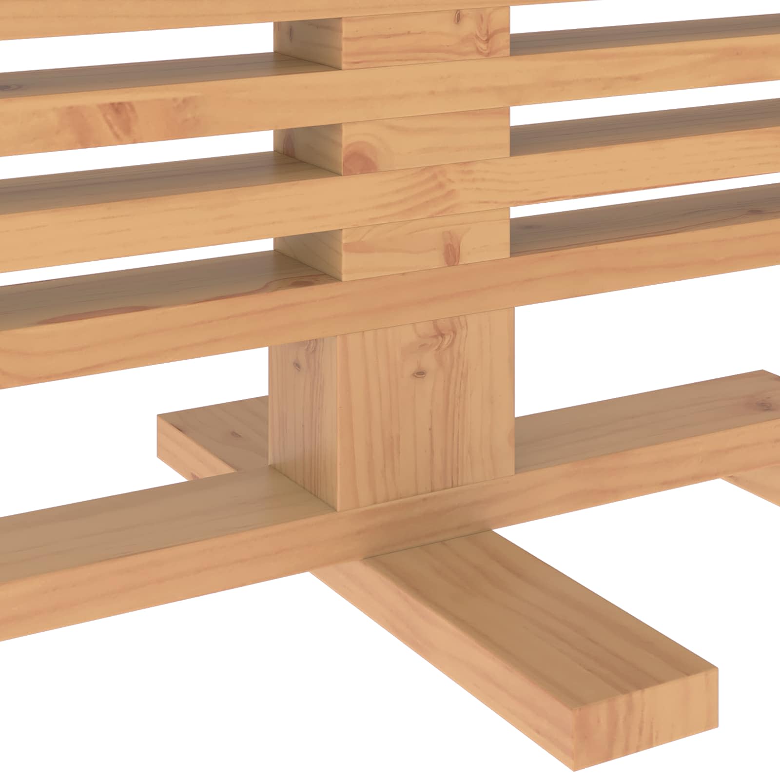 Albero di Natale in legno KOTKA 150 cm Legno Massello di Pino