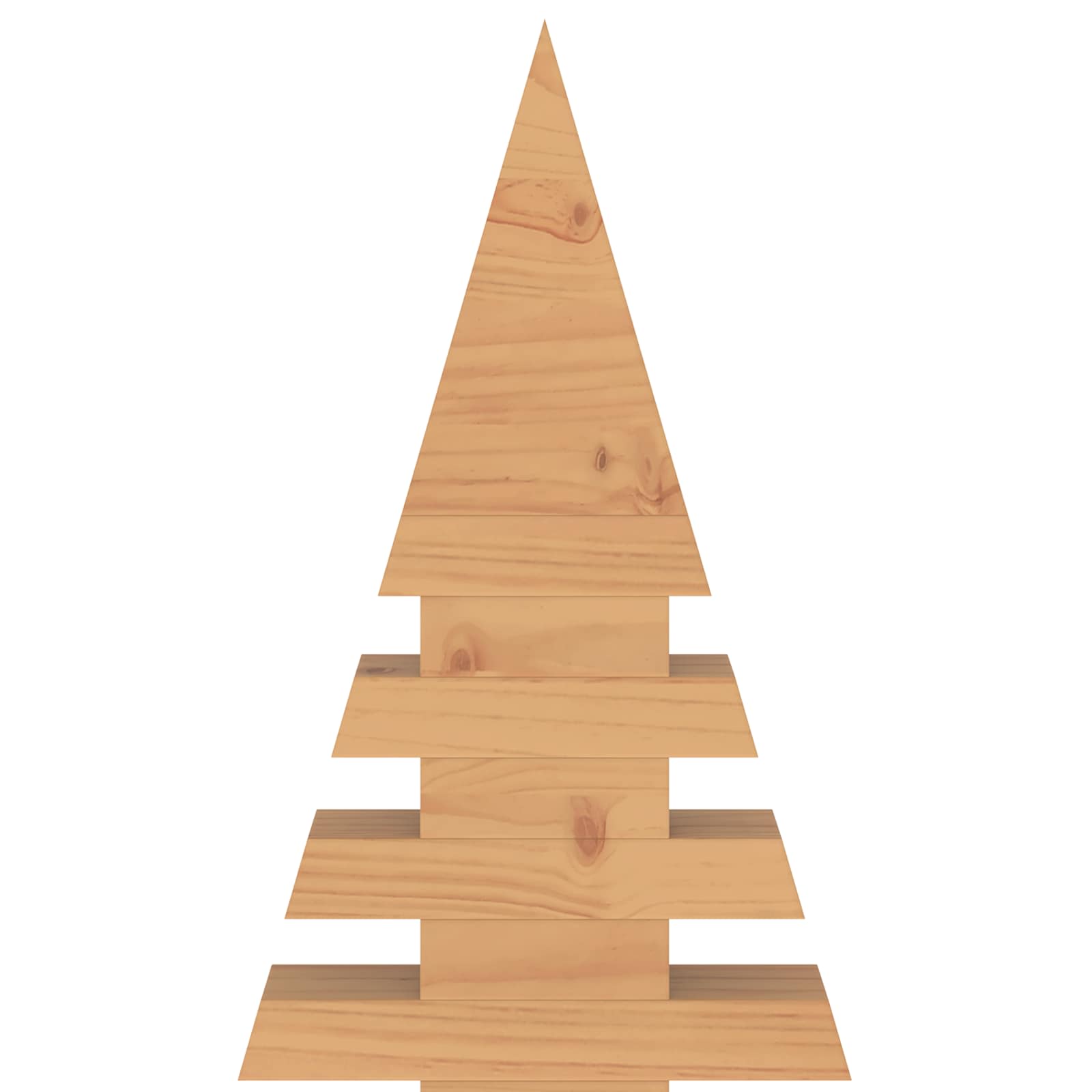 Albero di Natale in legno KOTKA 150 cm Legno Massello di Pino