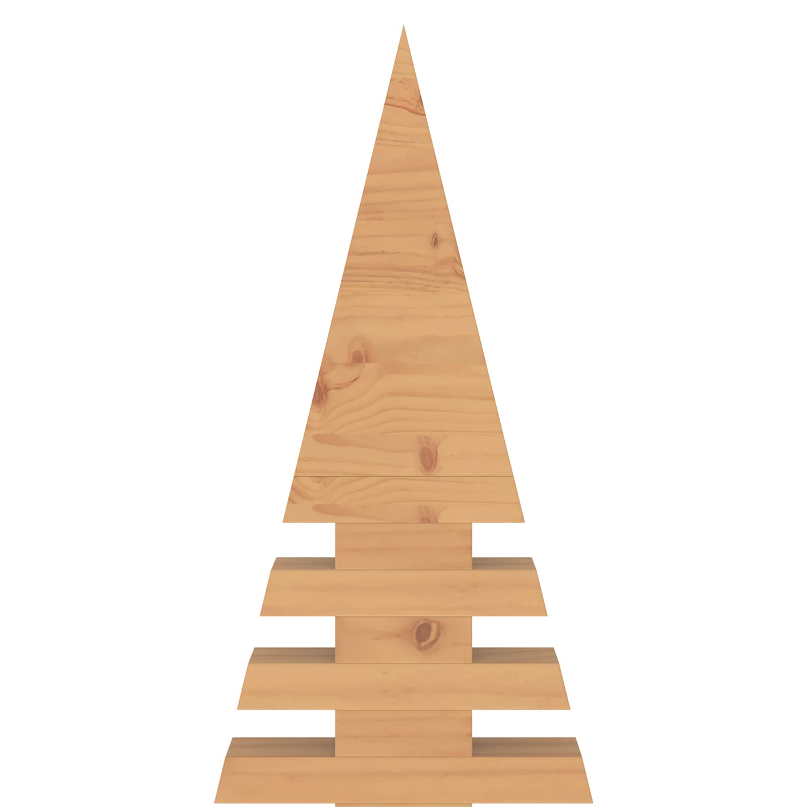 Albero di Natale in legno KOTKA 240 cm Legno Massello di Pino