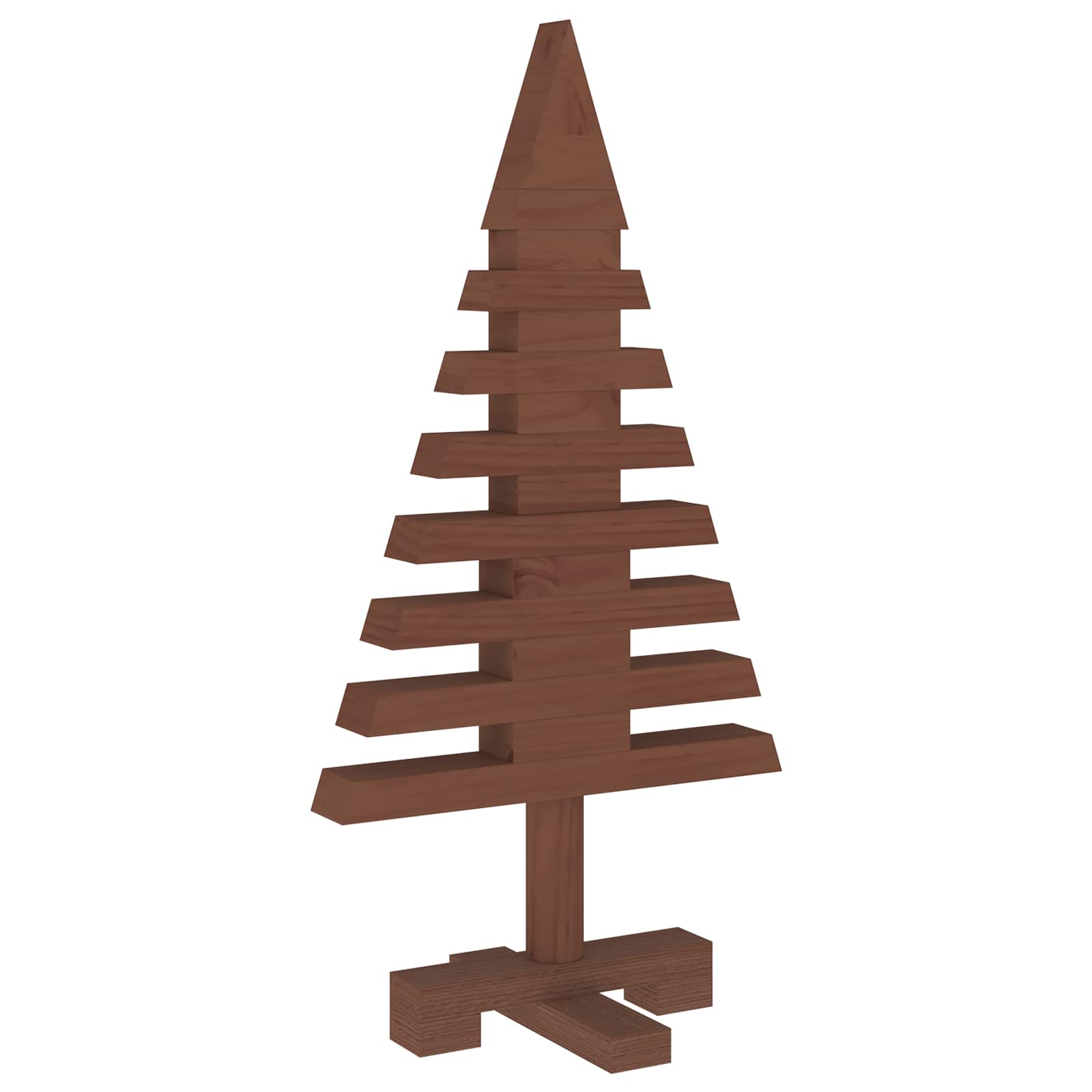 Albero di Natale in legno KOTKA 60 cm Legno Massello di Pino