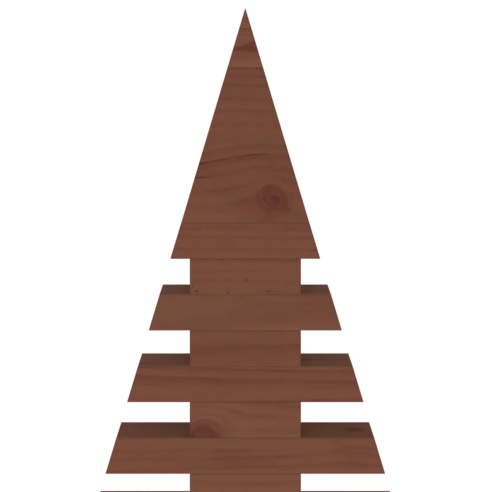 Albero di Natale in legno KOTKA 90 cm Legno Massello di Pino