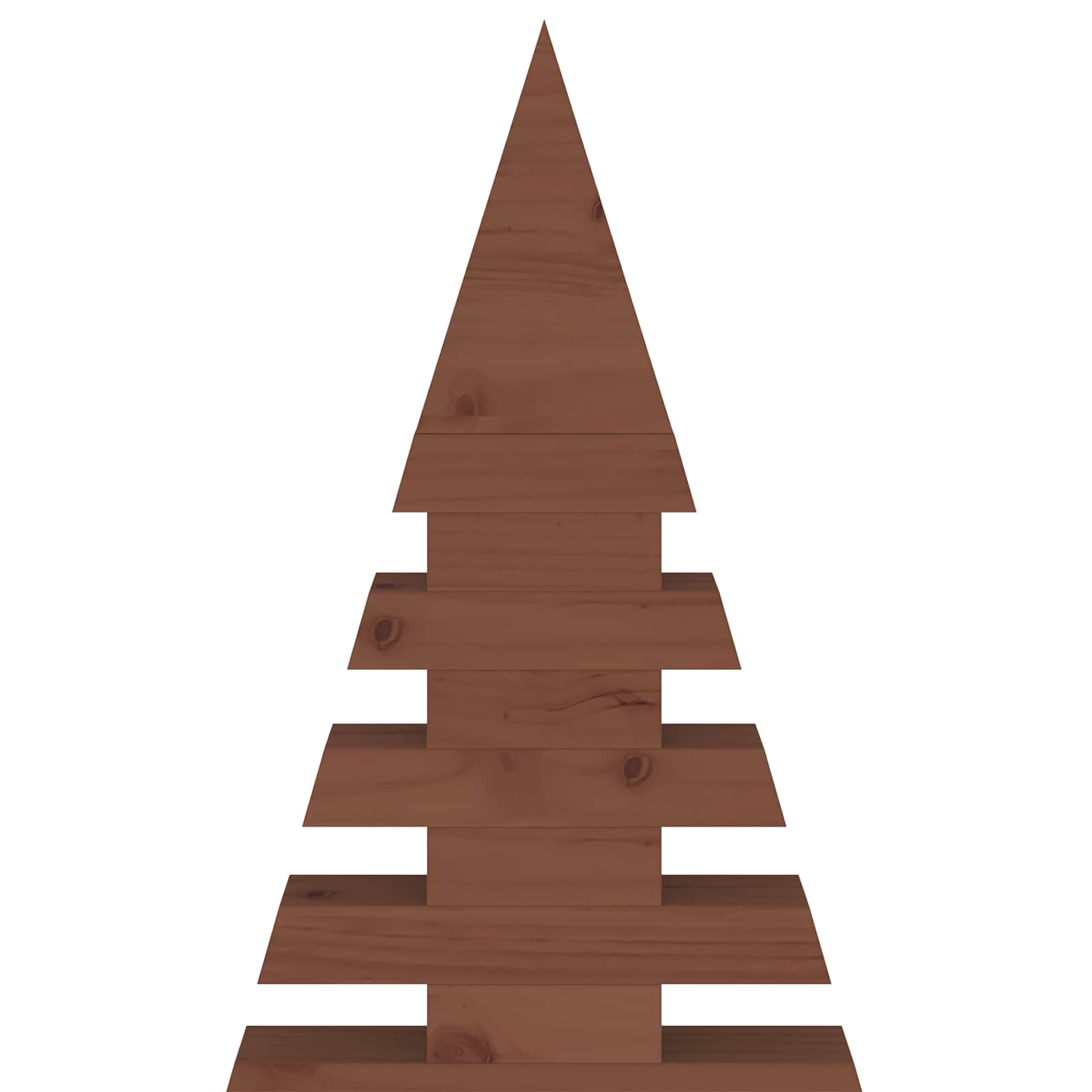 Albero di Natale in legno KOTKA 120 cm Legno Massello di Pino