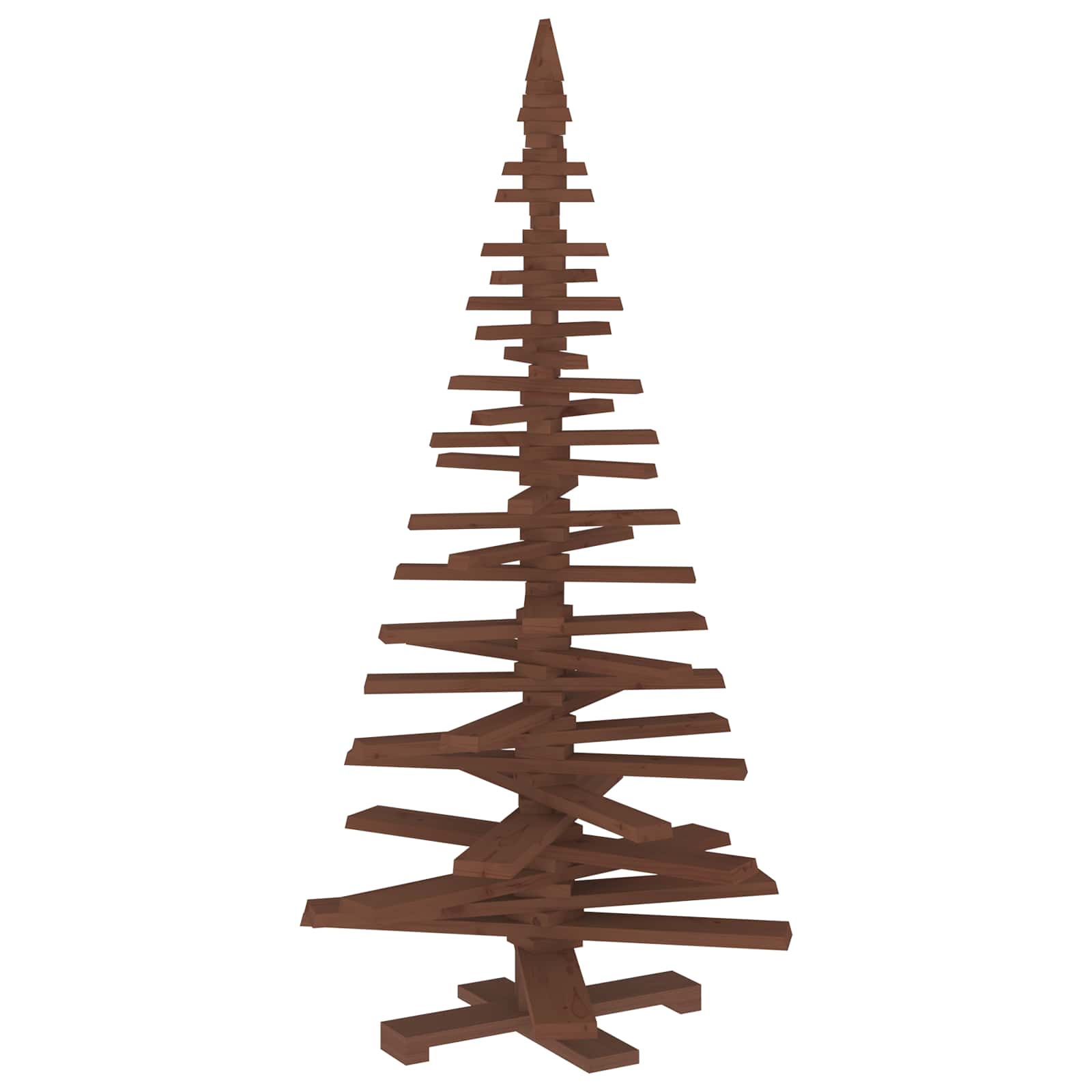 Albero di Natale in legno KOTKA 180 cm Legno Massello di Pino
