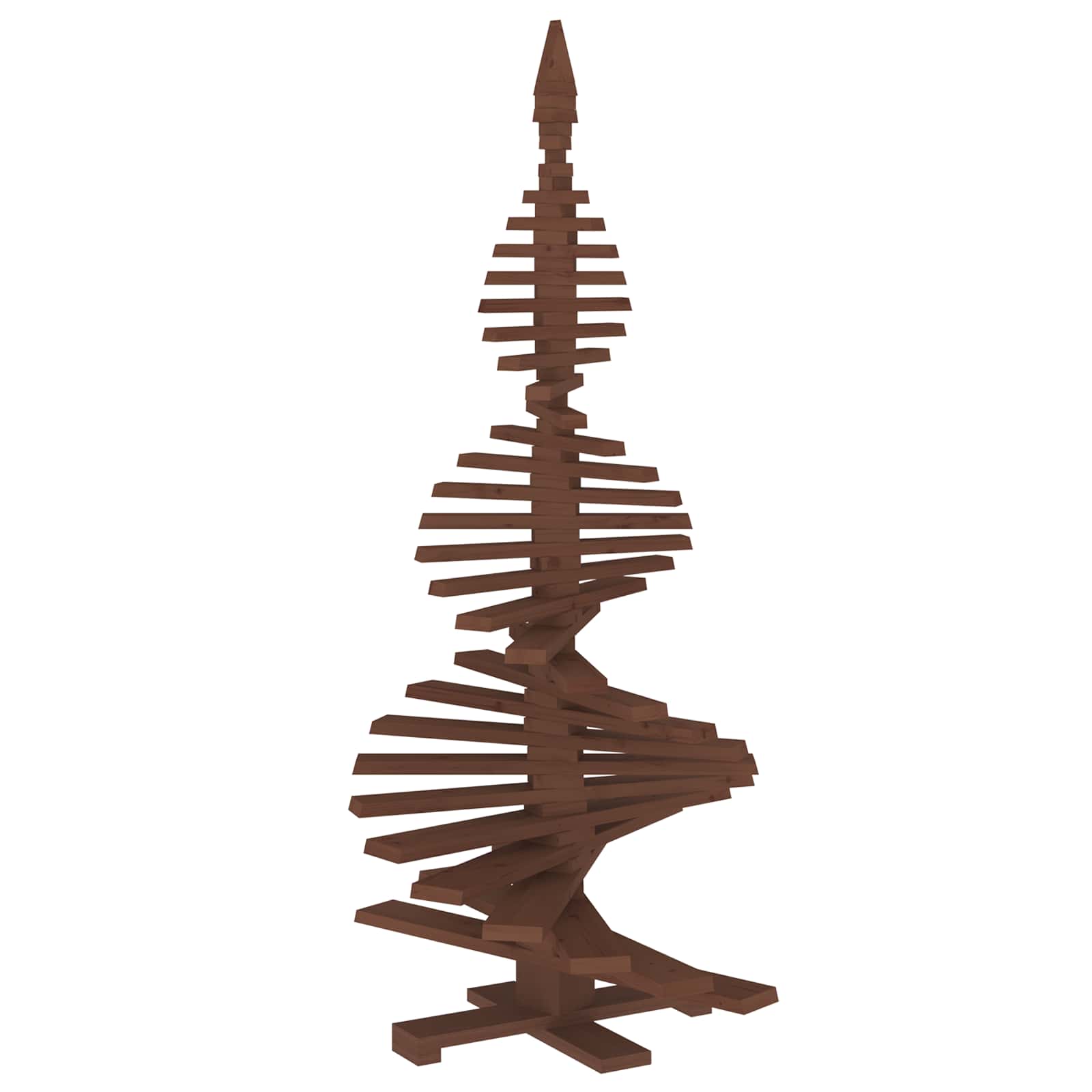 Albero di Natale in legno KOTKA 180 cm Legno Massello di Pino