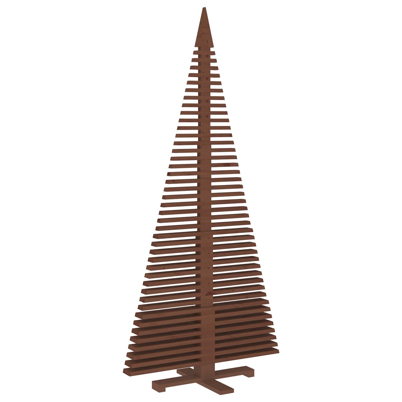 Albero di Natale in legno KOTKA 240 cm Legno Massello di Pino