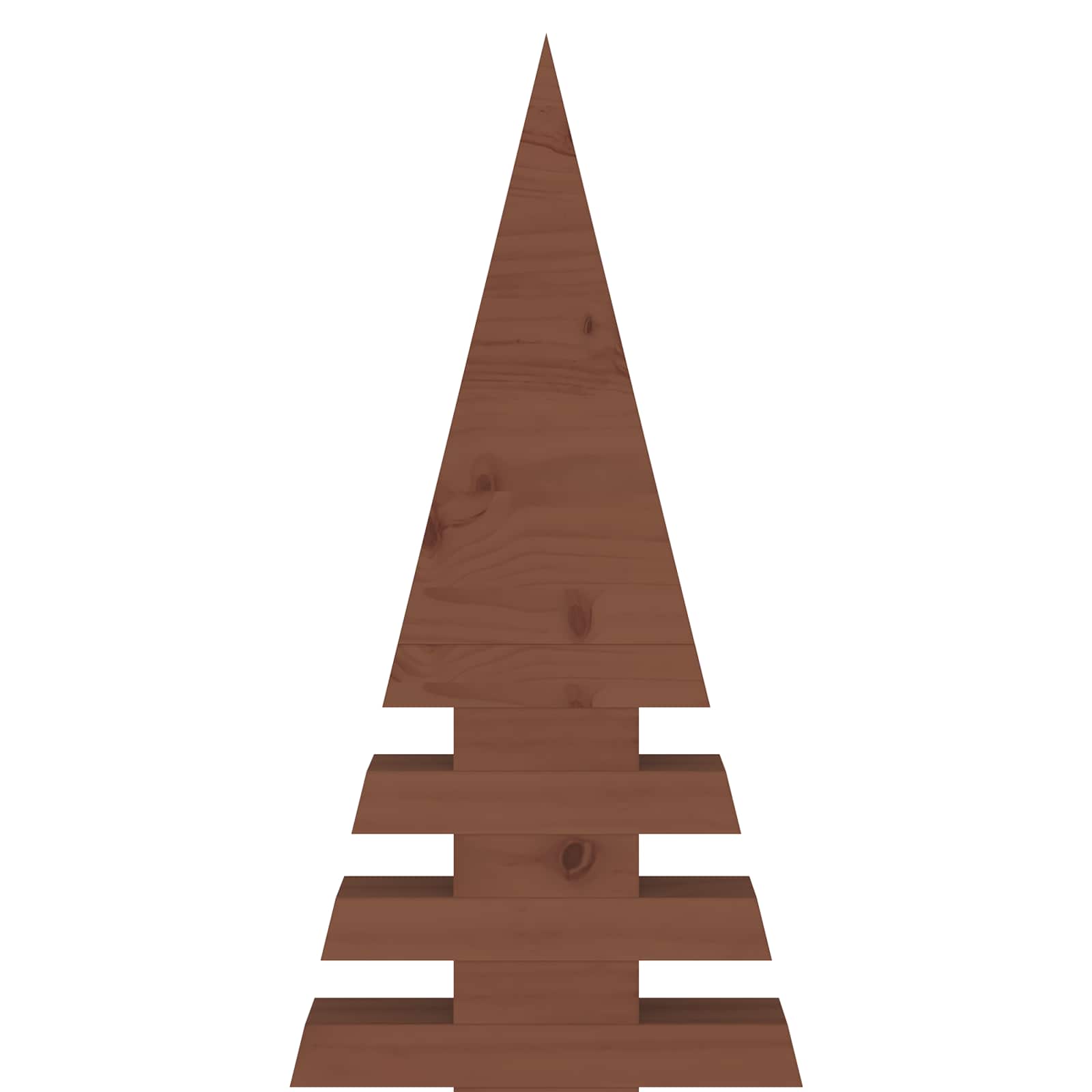 Albero di Natale in legno KOTKA 240 cm Legno Massello di Pino