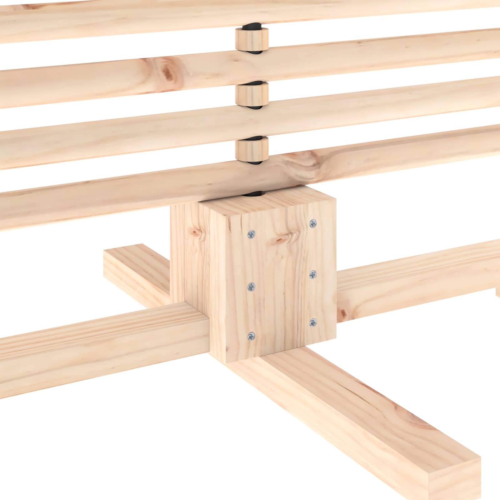Albero di Natale in legno KOTKA 180 cm Legno Massello di Pino