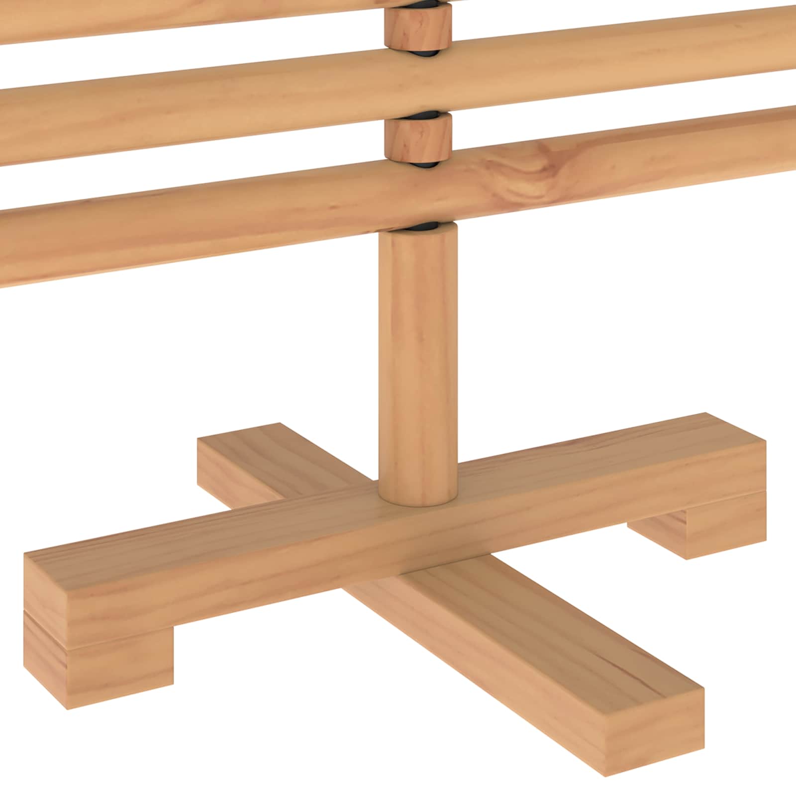 Albero di Natale in legno KOTKA 90 cm Legno Massello di Pino