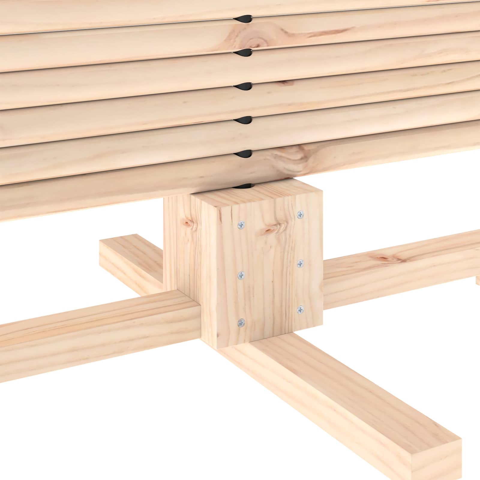Albero di Natale in legno KOTKA 180 cm Legno Massello di Pino