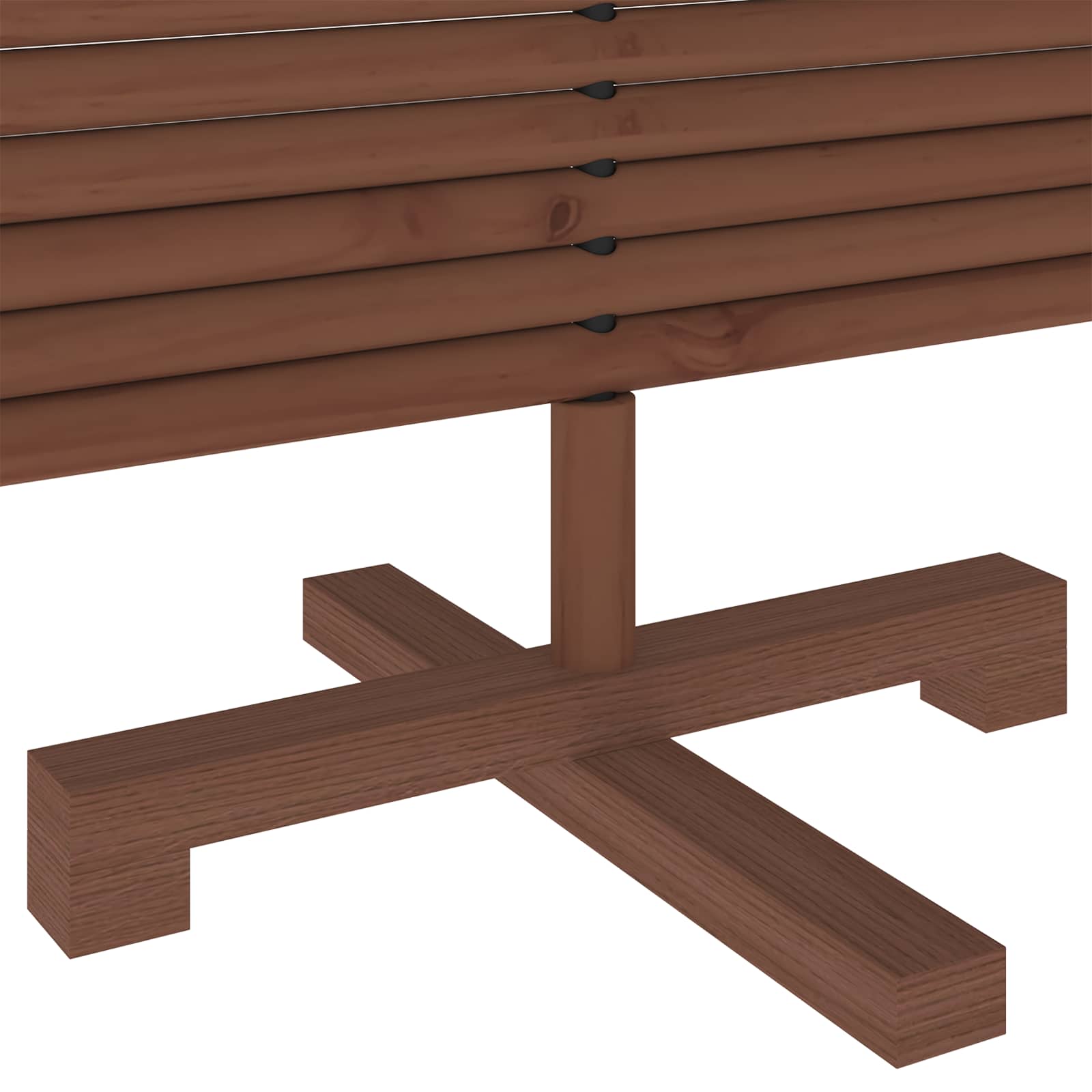 Albero di Natale in legno KOTKA 120 cm Legno Massello di Pino