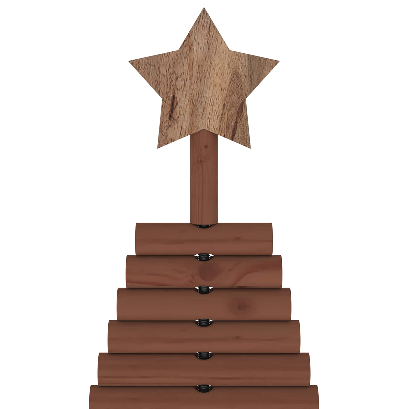 Albero di Natale in legno KOTKA 150 cm Legno Massello di Pino