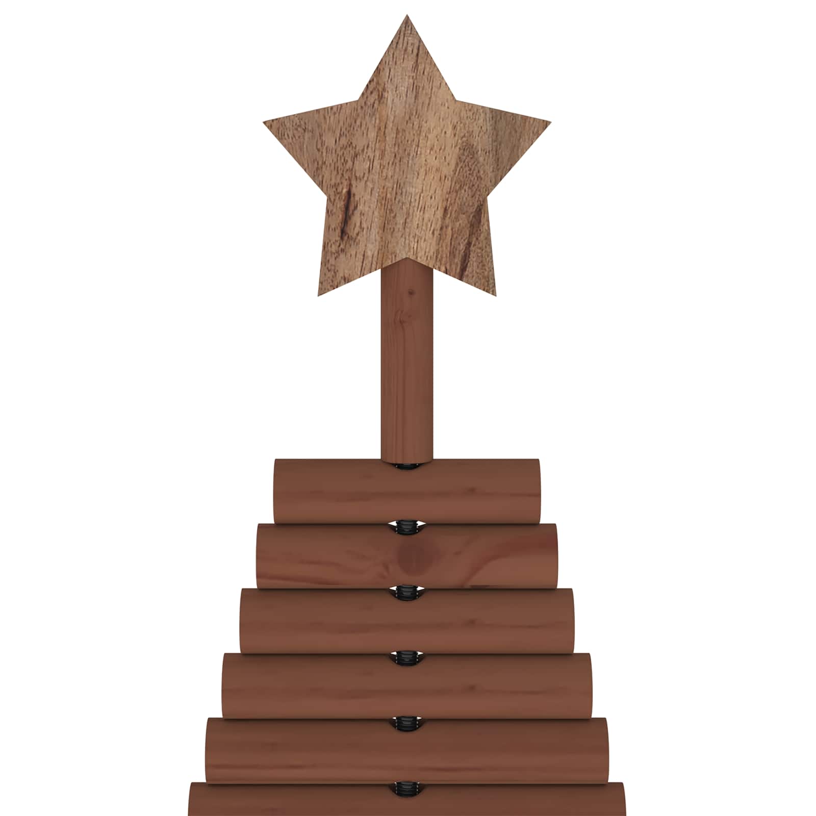Albero di Natale in legno KOTKA 180 cm Legno Massello di Pino