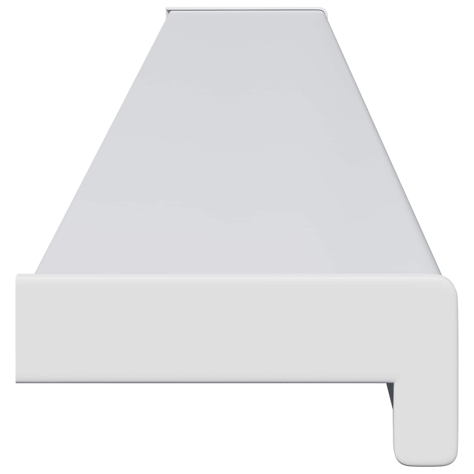 Soglia della Finestra Bianco 160 x 10 x 4,5 cm PVC