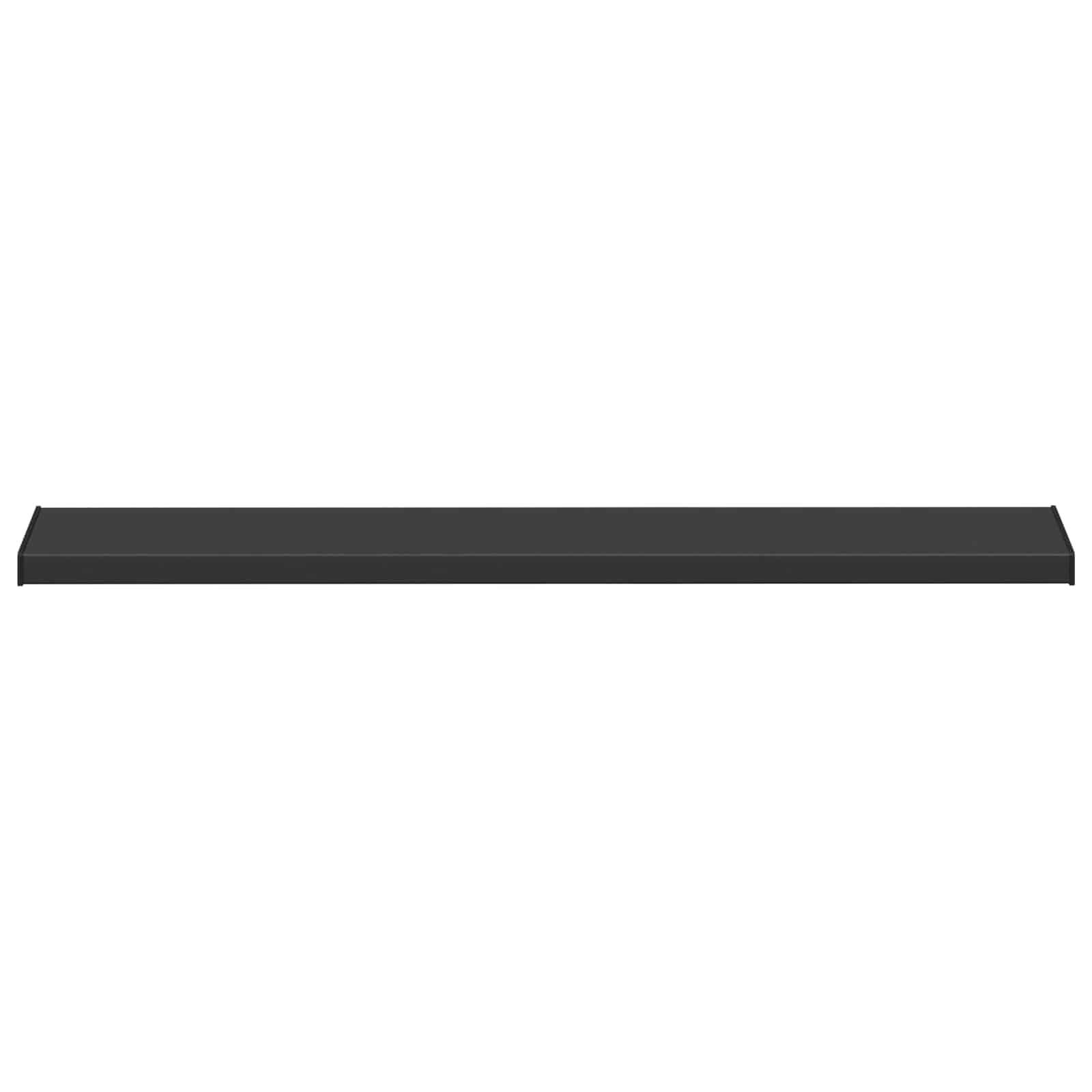 Soglia della Finestra Nero con venatura in legno PVC
