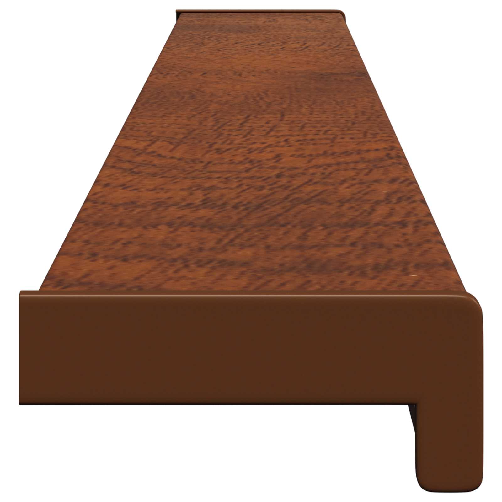 Soglia della Finestra Legno Marrone 160 x 10 x 4,5 cm PVC