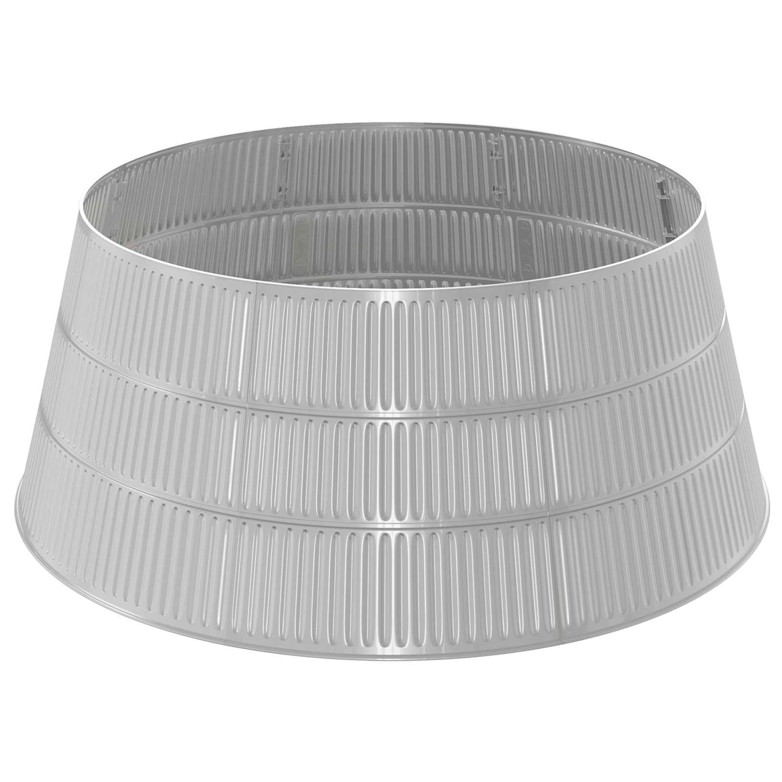 GonnaperAlberodiNatale A forma di cono Argento Ø 65 x 25,5 cm