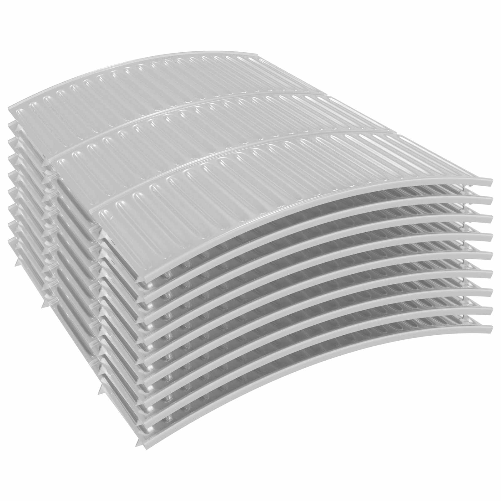 GonnaperAlberodiNatale A forma di cono Argento Ø 73 x 25,5 cm