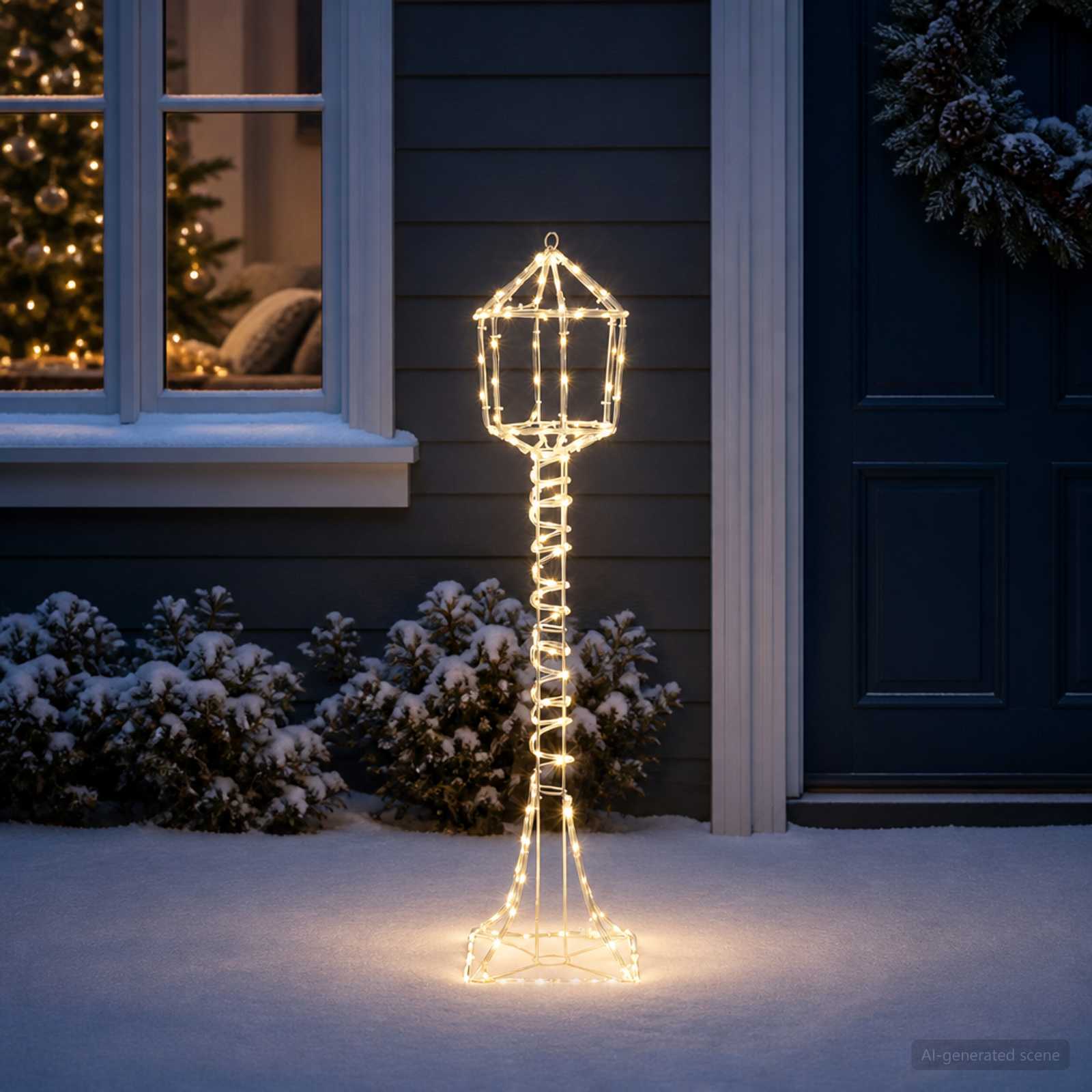 Lampione di Natale LED LOVIISA 160 LED Bianco caldo
