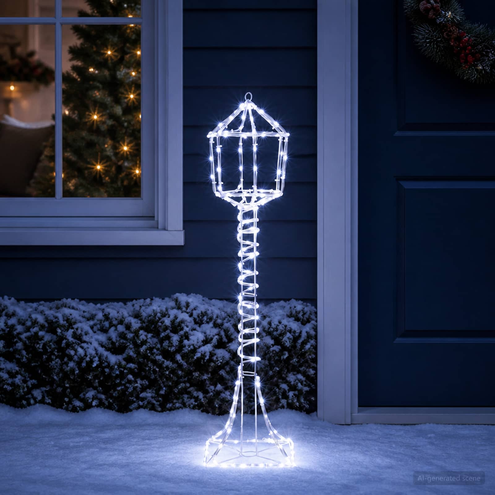 Lampione di Natale LED LOVIISA 160 LED Bianco freddo