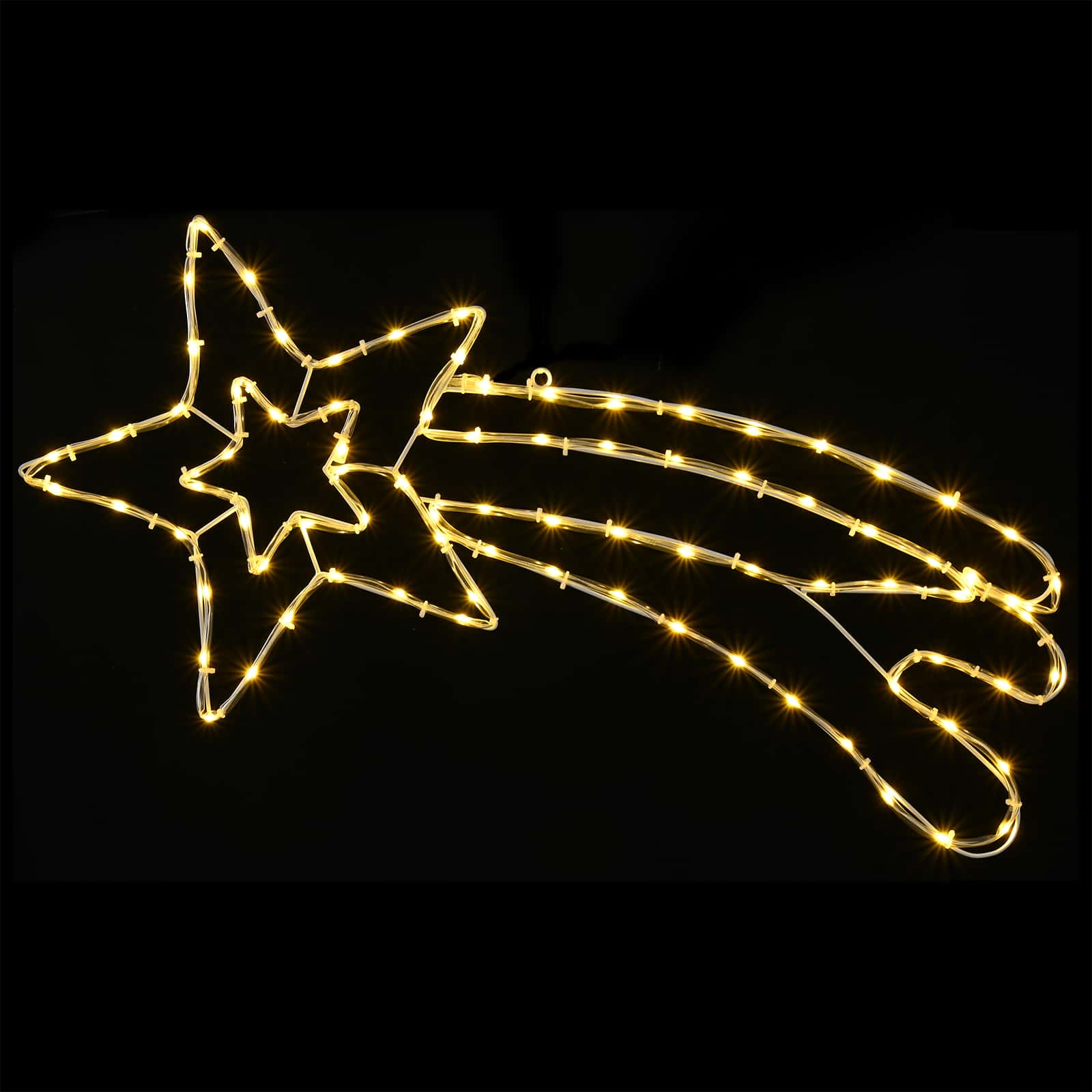 Stella cometa a LED LOVIISA 80 LED Bianco caldo 76 x 36 cm