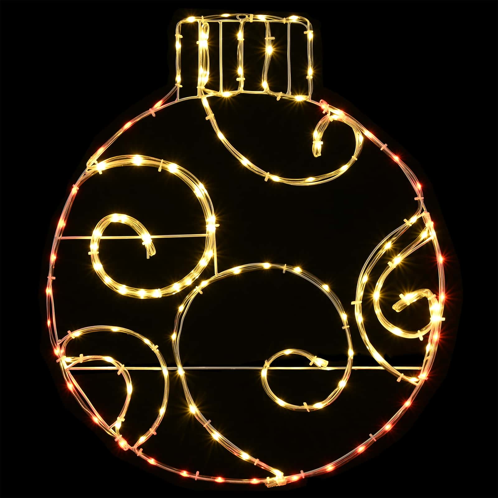 Sfera natalizia a LED LOVIISA 160 LED Rosso 55 x 65 cm