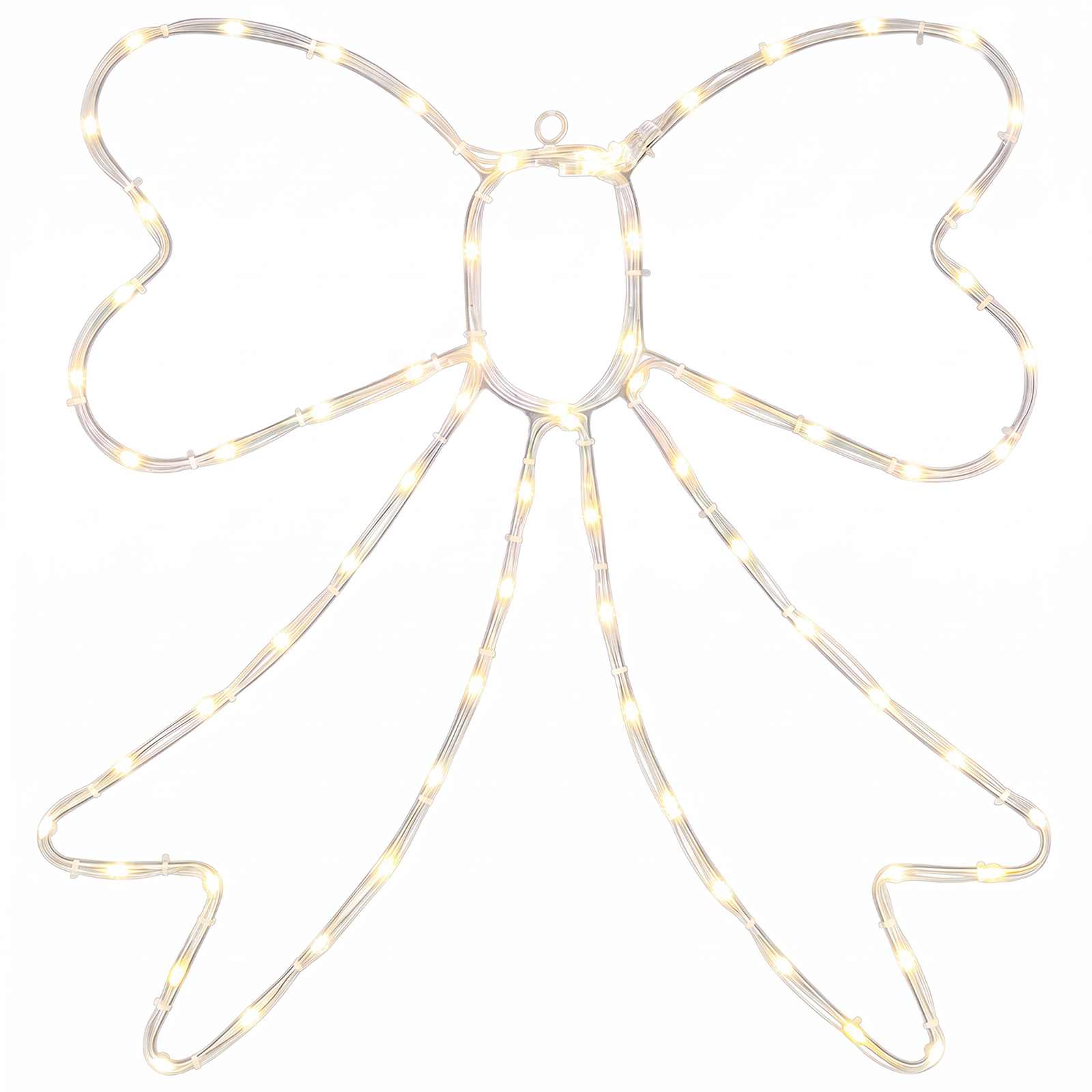 Fiocco di Natale luminoso LED LOVIISA 70 LED Bianco caldo