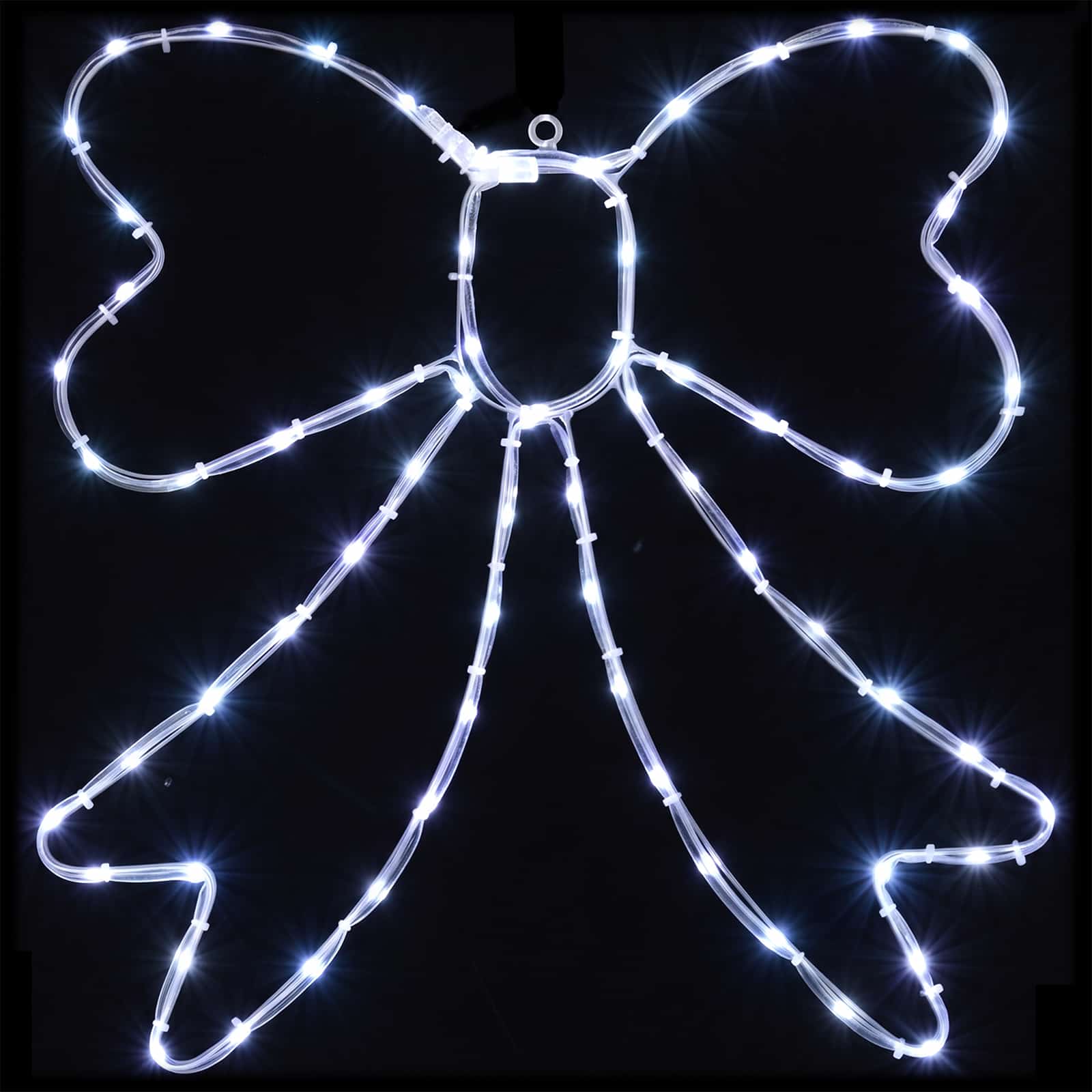 Fiocco di Natale luminoso LED LOVIISA 70 LED Bianco freddo