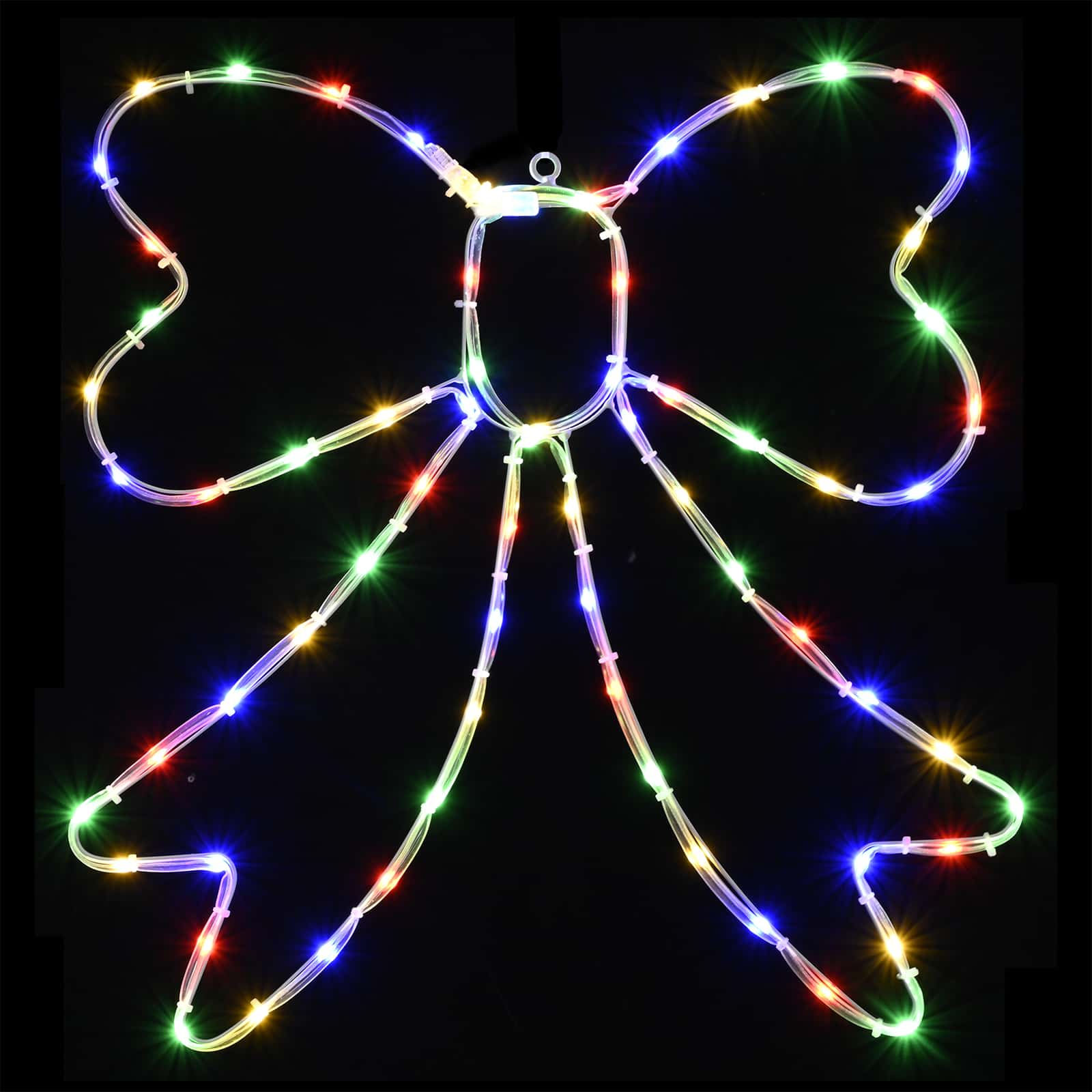 Fiocco di Natale luminoso LED LOVIISA 70 LED Multicolore