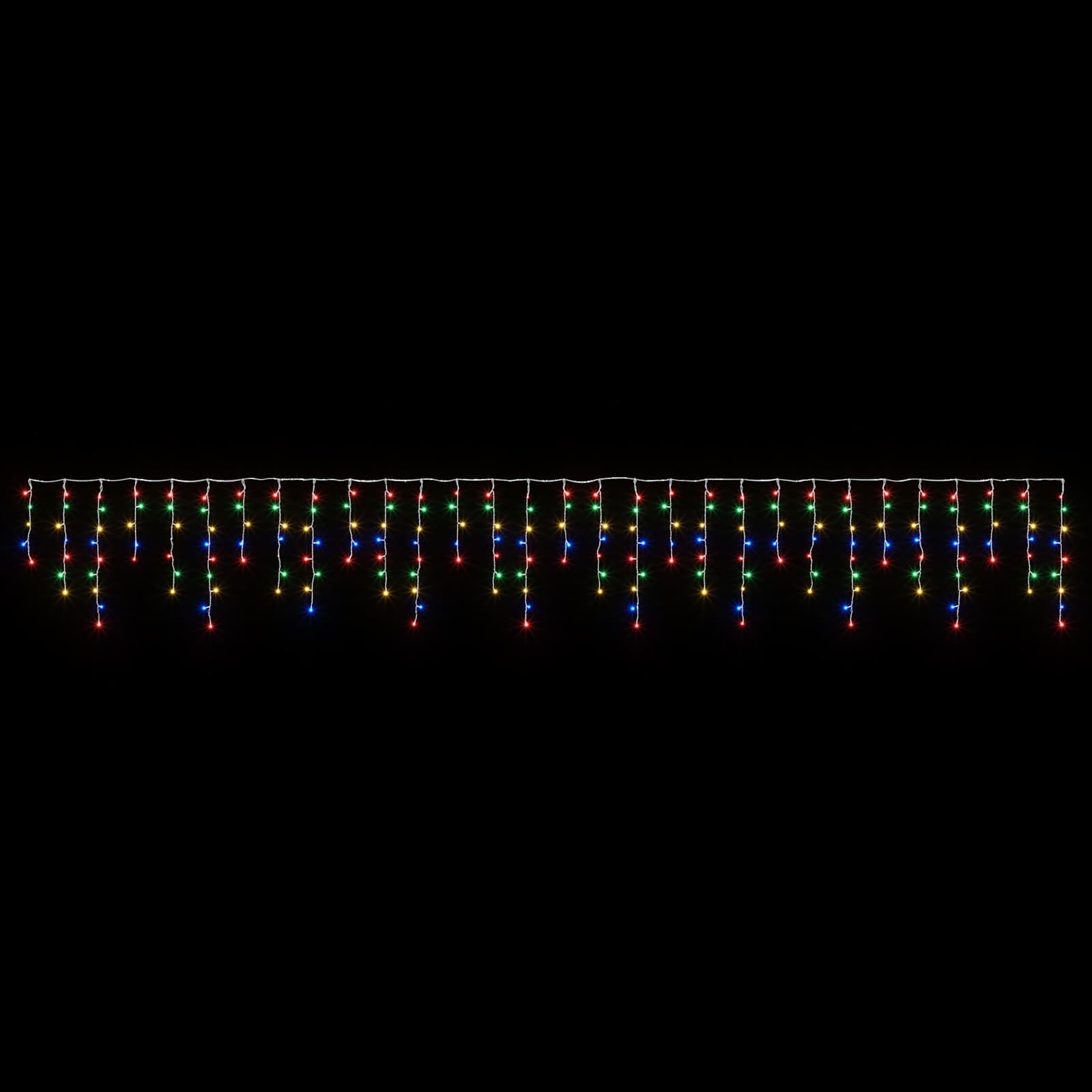 Tende di luci 210 LED Multicolore 500 x 72 cm