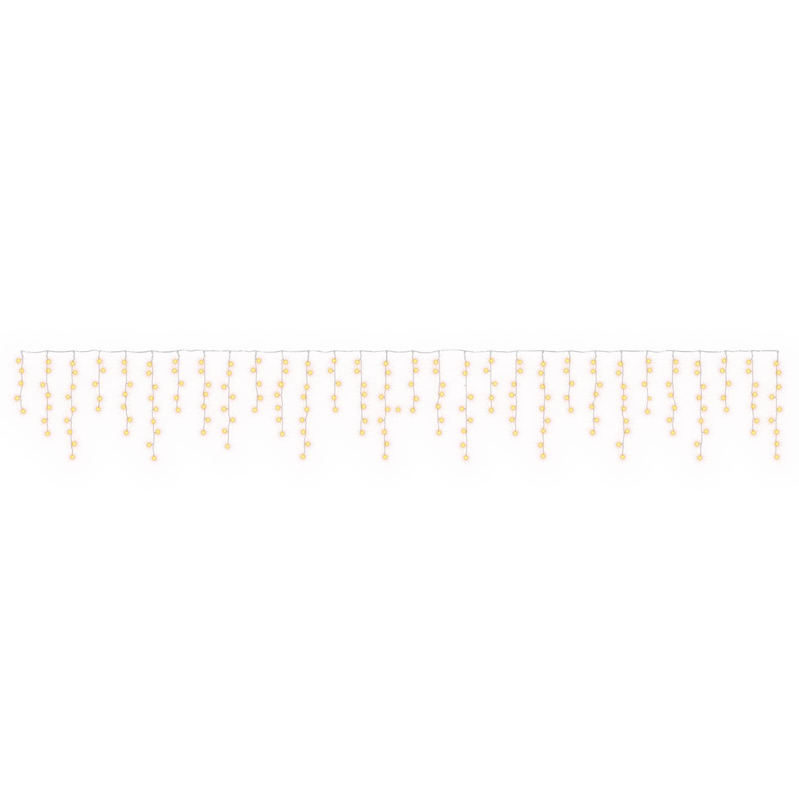 Tende di luci 798 LED Bianco caldo 2000 x 72 cm