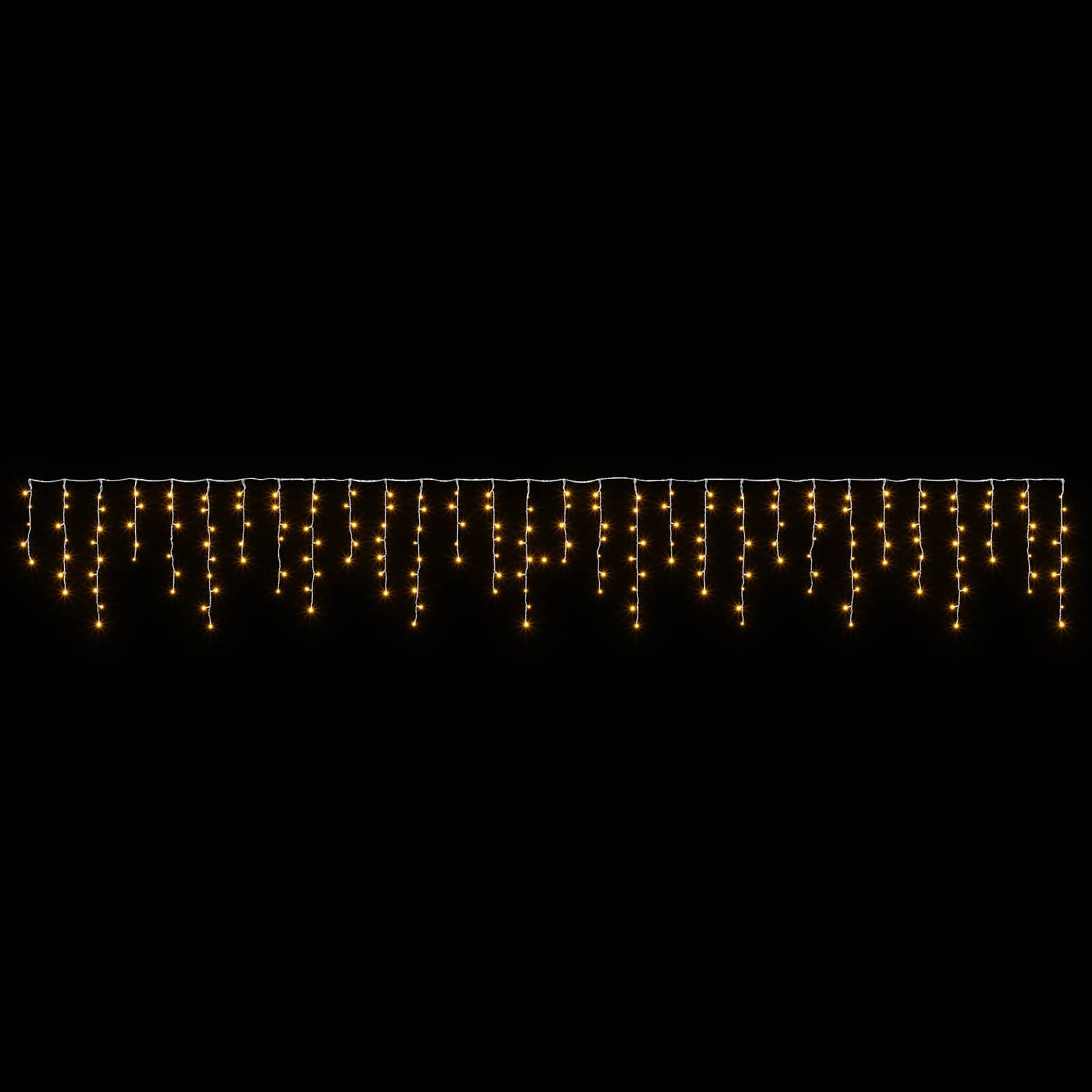 Tende di luci 798 LED Bianco caldo 2000 x 72 cm