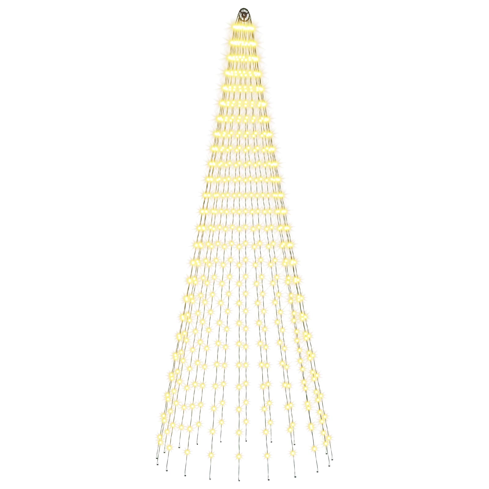 Luci per albero di Natale con 20 LED 500 LED Bianco caldo