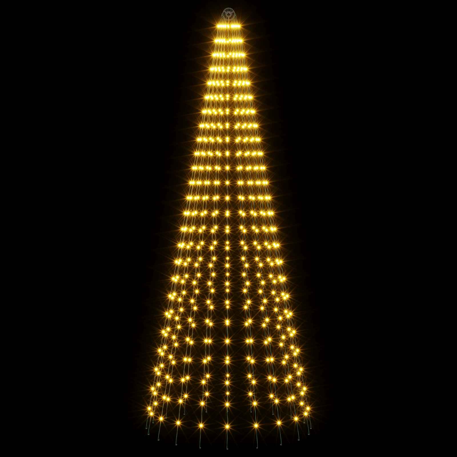 Luci per albero di Natale con 20 LED 500 LED Bianco caldo