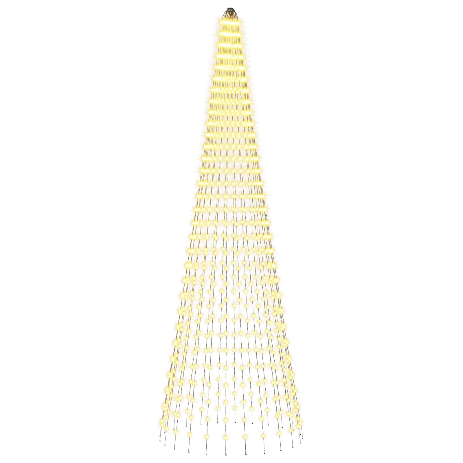 Luci per albero di Natale con 24 LED 744 LED Bianco caldo