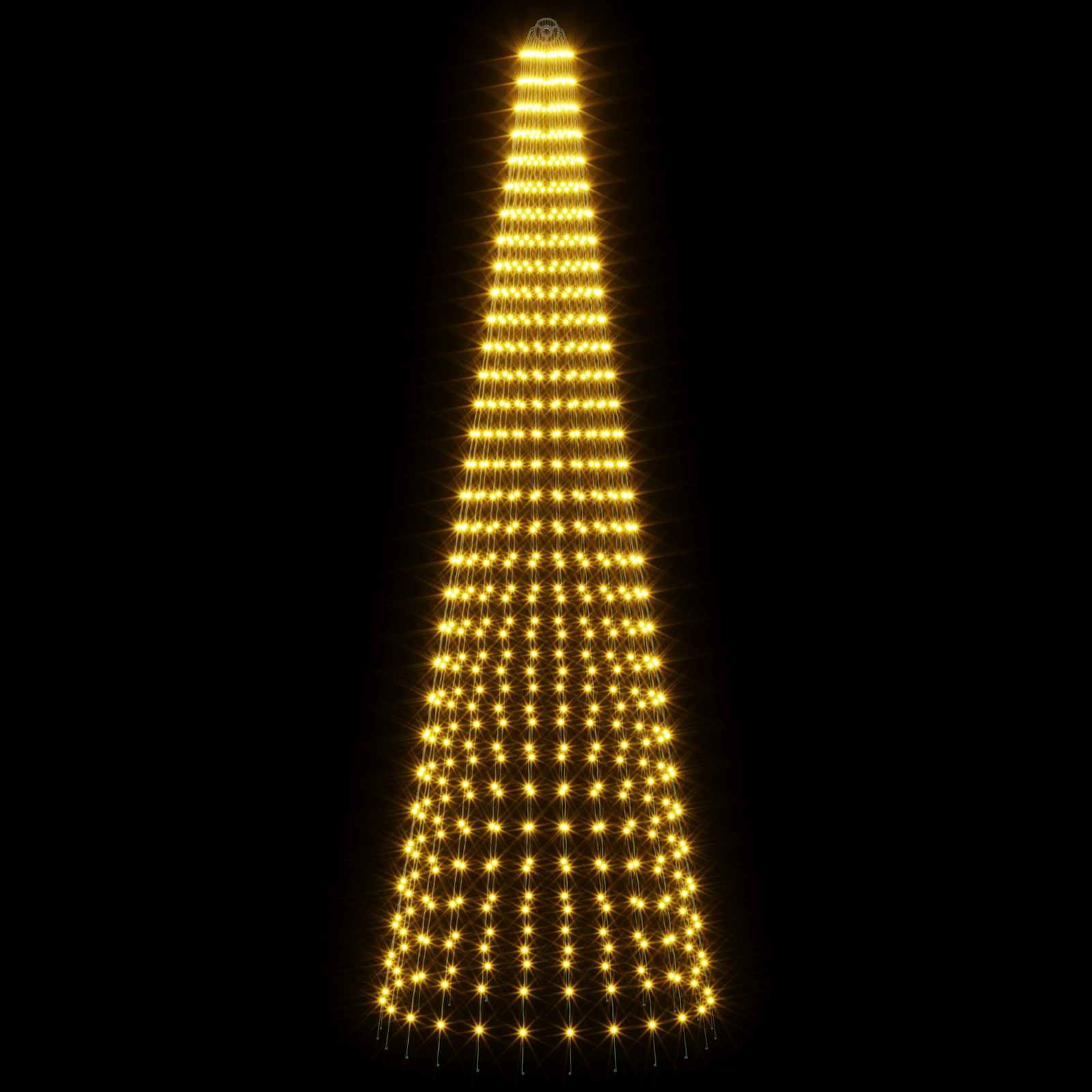 Luci per albero di Natale con 24 LED 744 LED Bianco caldo