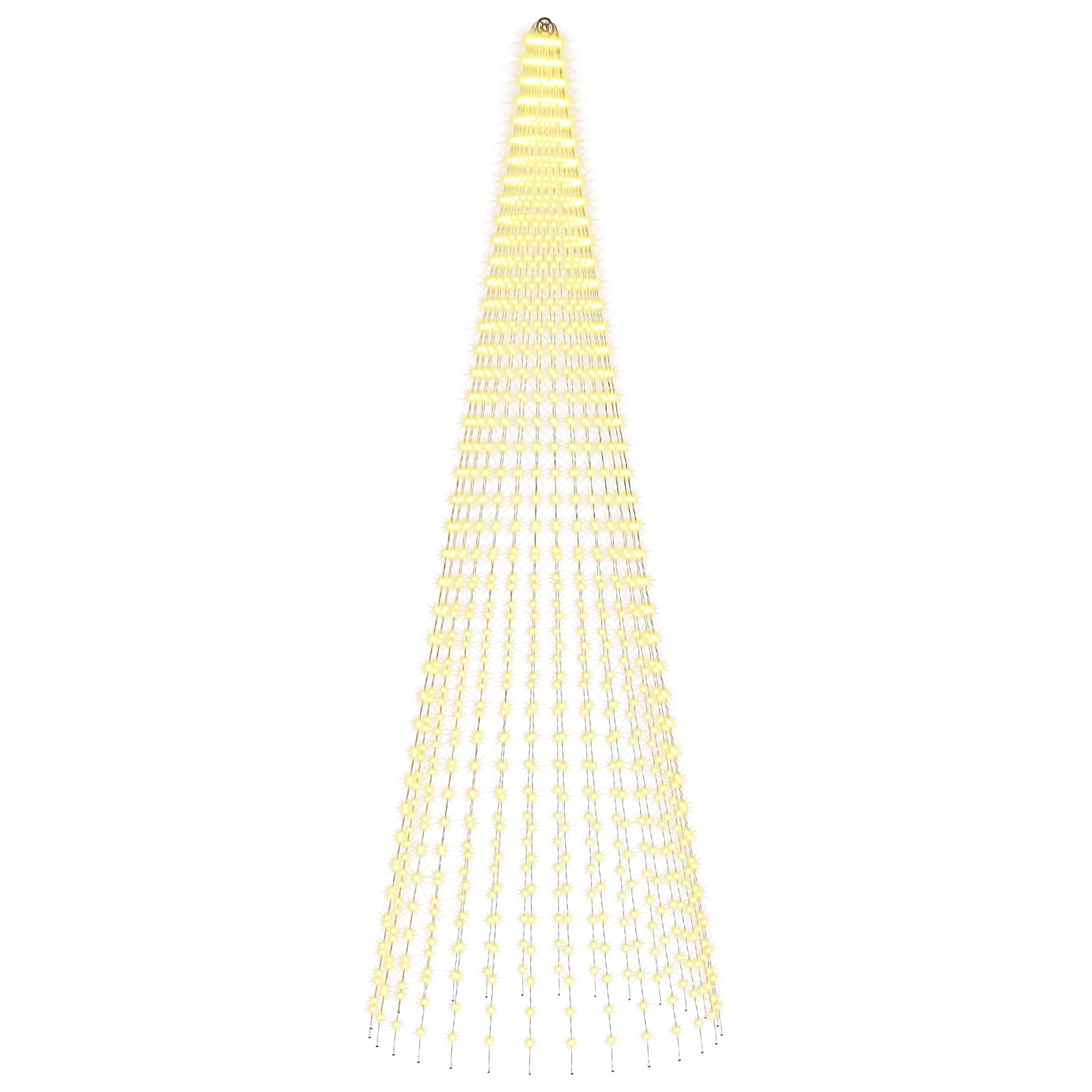 Luci per albero di Natale con 28 LED 1148 LED Bianco caldo