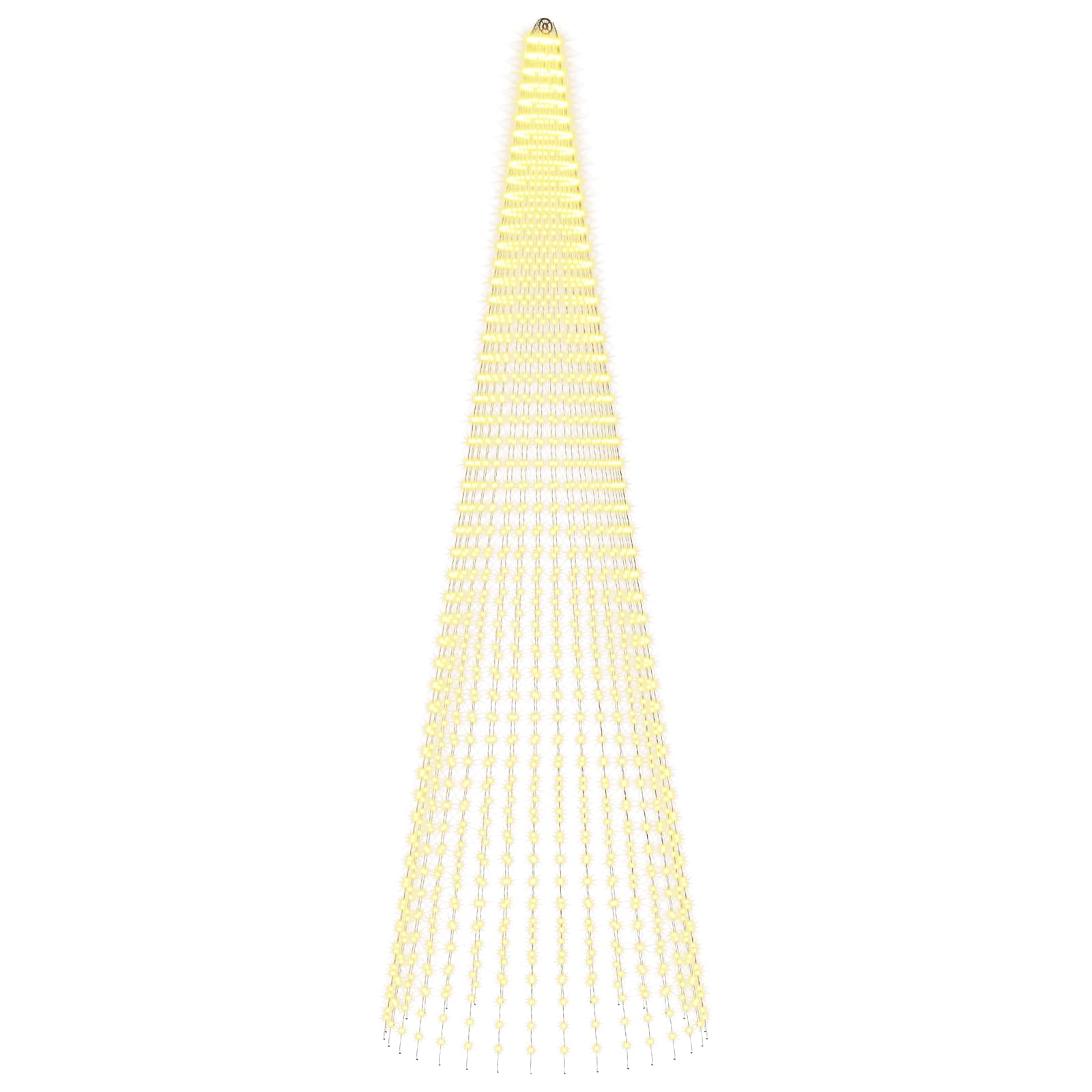 Luci per Albero di Natale con 32 LED 1632 LED Bianco caldo