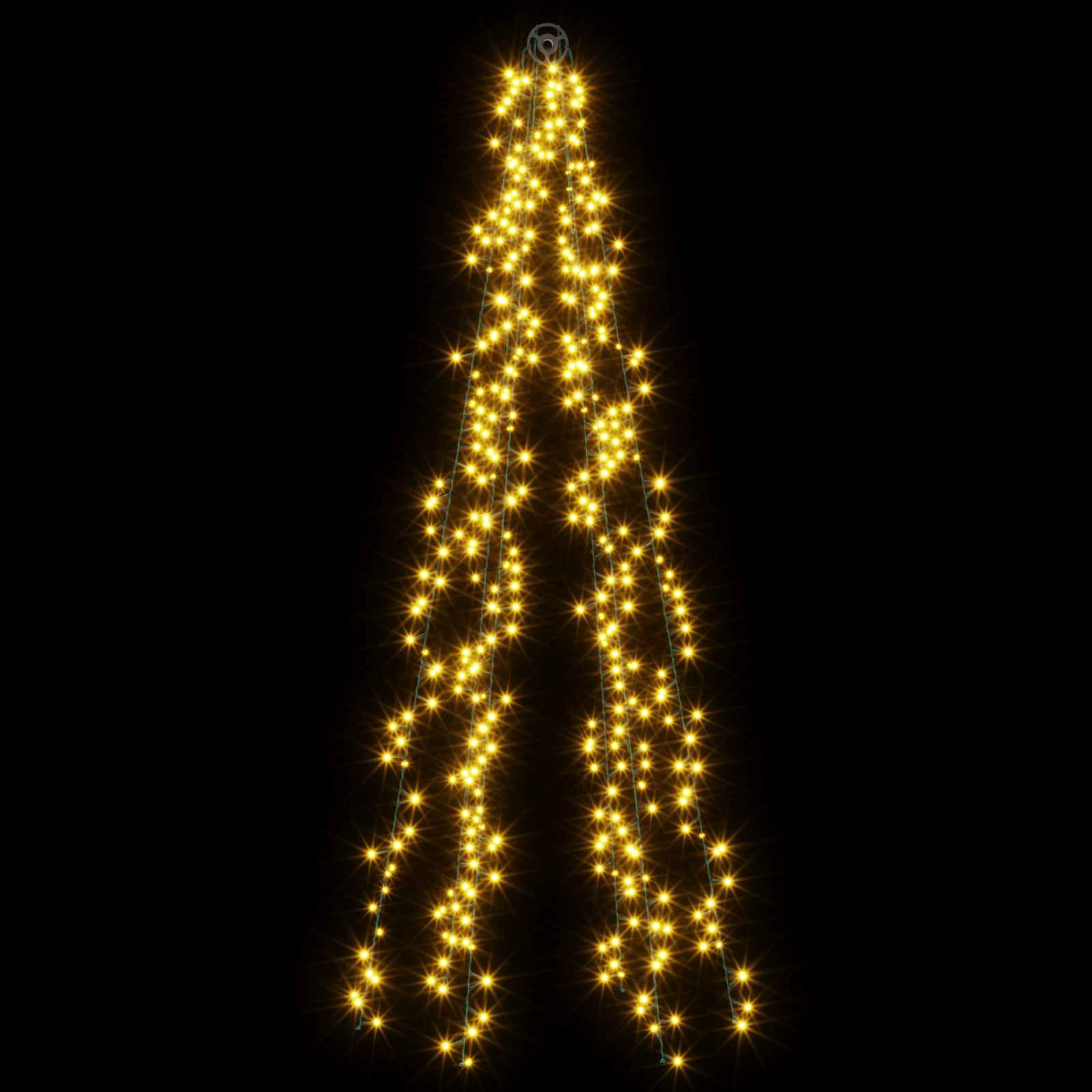 Luci per albero di Natale con 6 LED 540 LED Bianco caldo